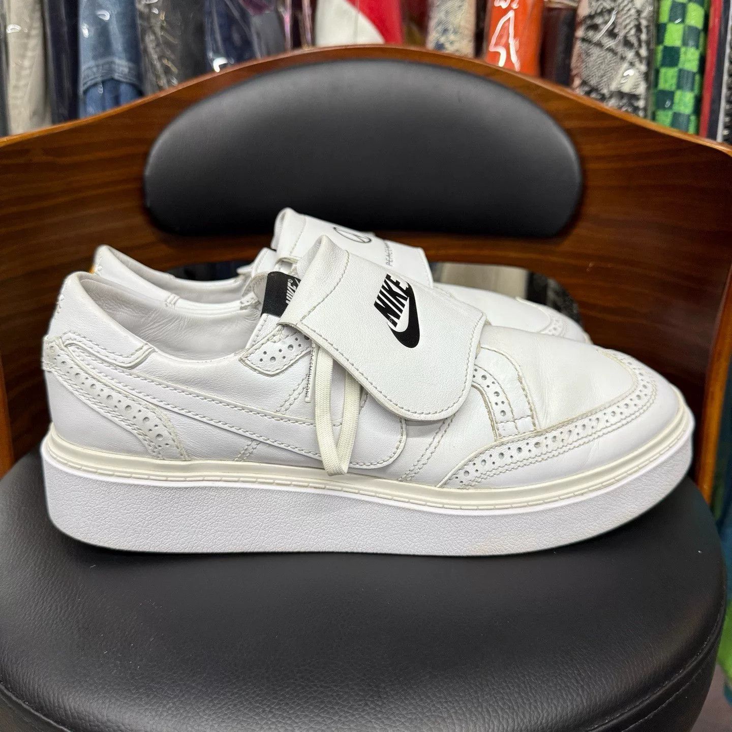 Nike Nike White Lowtop Sneakers 46 Men Size US 12 / EU 45 - 4 Thumbnail