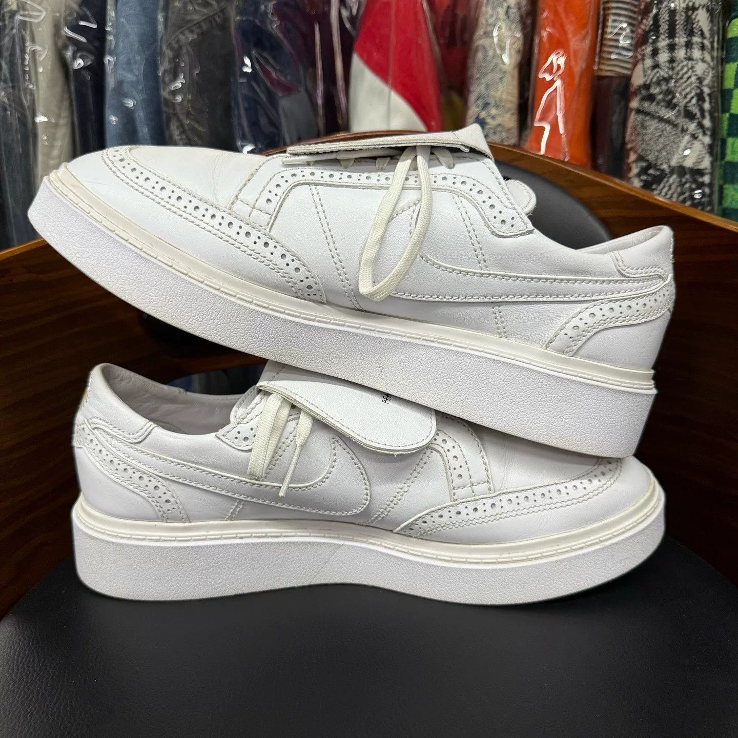 Nike Nike White Lowtop Sneakers 46 Men Size US 12 / EU 45 - 7 Thumbnail