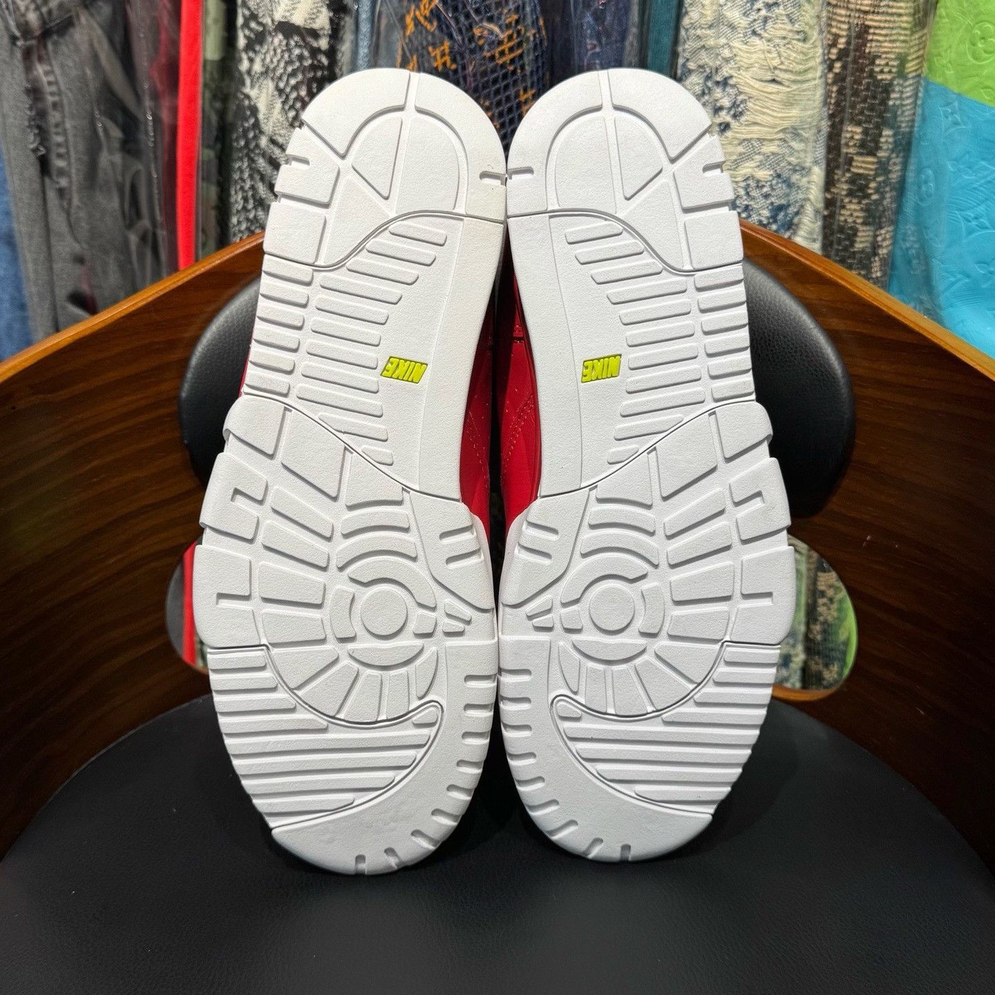 Nike Nike Collab Red Lowtop Sneakers 45 Men Size US 11.5 / EU 44-45 - 8 Thumbnail