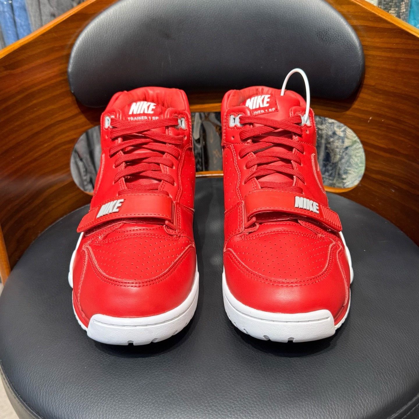Nike Nike Collab Red Lowtop Sneakers 45 Men Size US 11.5 / EU 44-45 - 2 Thumbnail