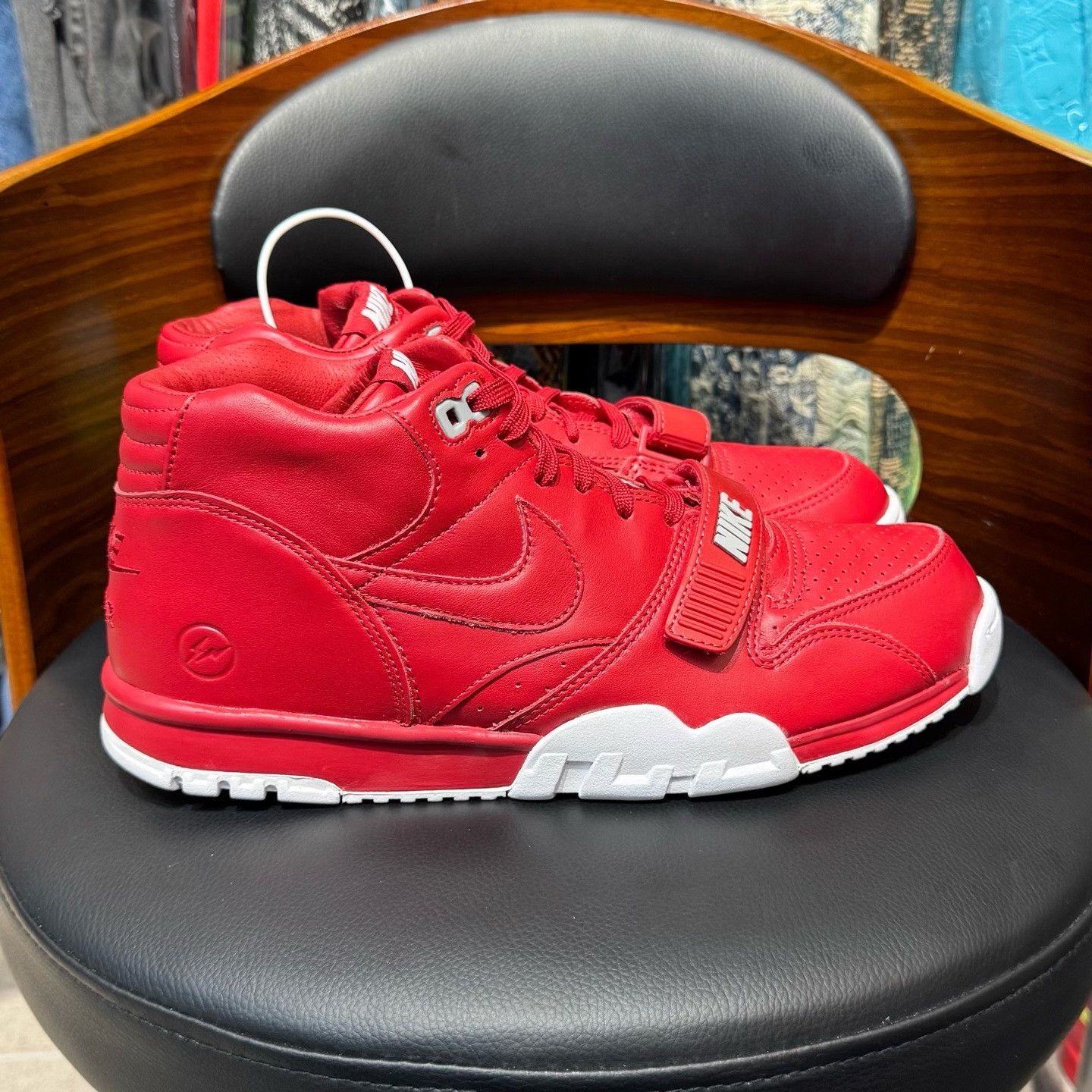 Nike Nike Collab Red Lowtop Sneakers 45 Men Size US 11.5 / EU 44-45 - 4 Thumbnail