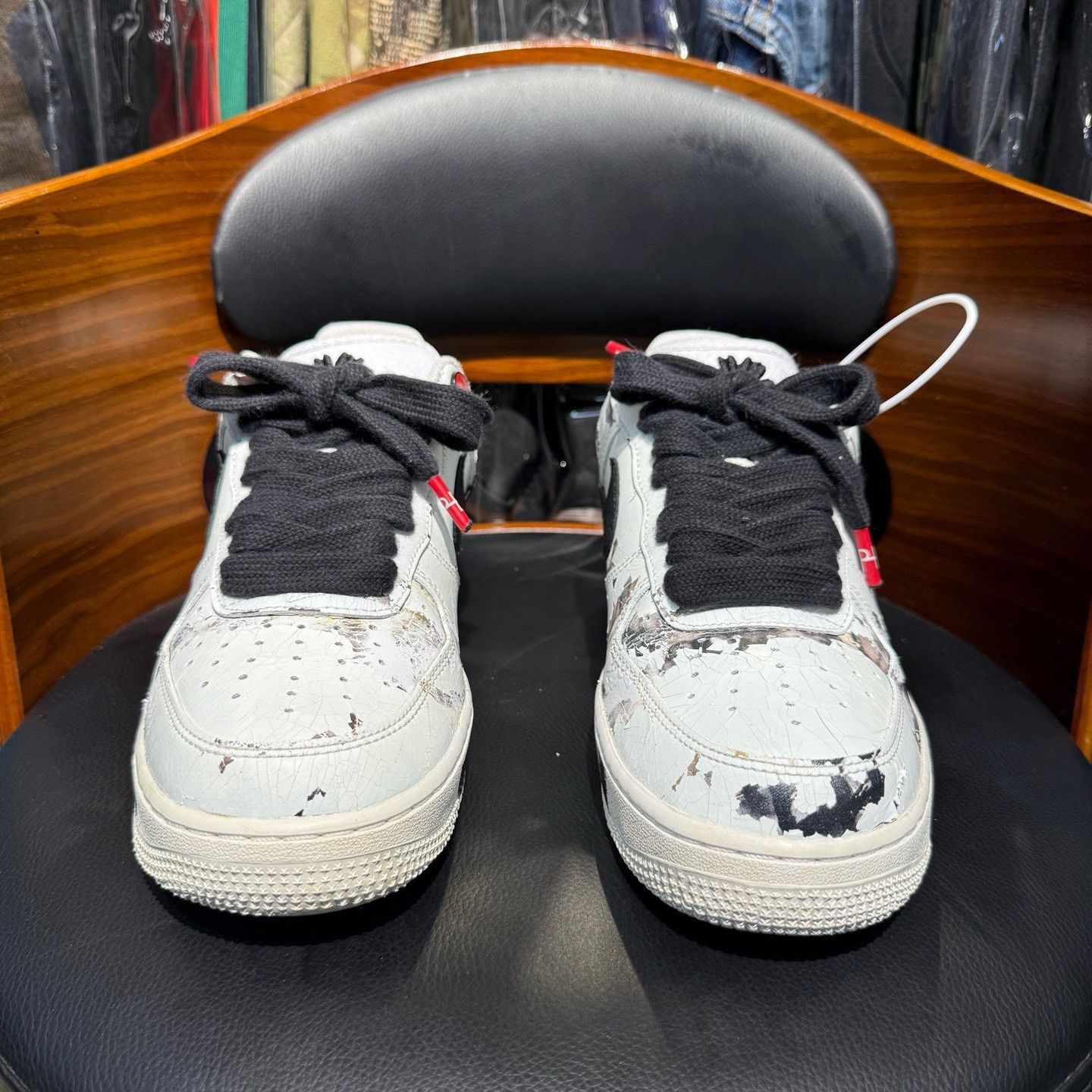 Nike Nike AF1 White Lowtop Sneakers 41 Men Size US 8.5 / EU 41-42 - 2 Thumbnail
