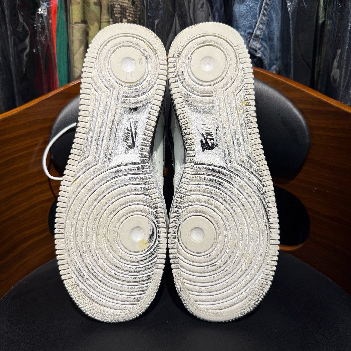 Nike Nike AF1 White Lowtop Sneakers 41 Men Size US 8.5 / EU 41-42 - 8 Thumbnail