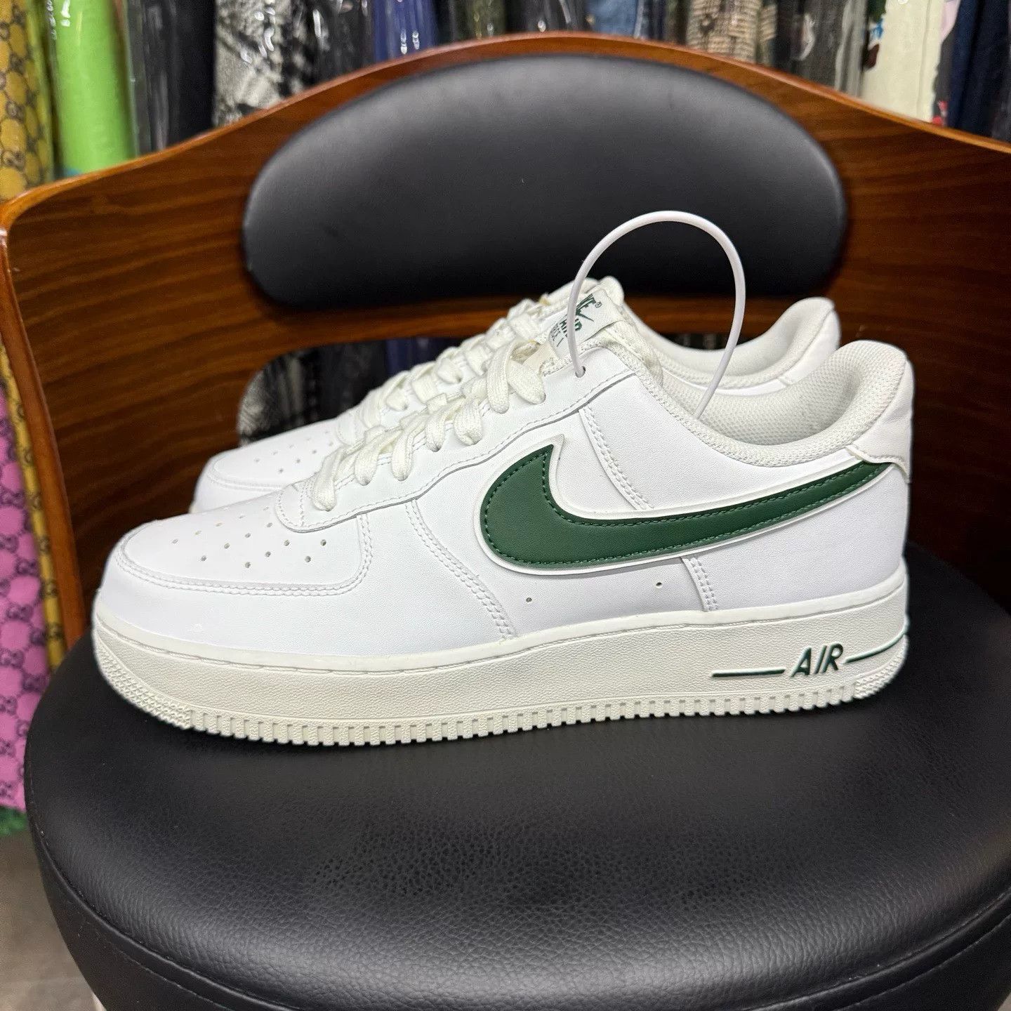Nike Nike AF1 Green Lowtop Sneakers 42 Men Size US 9 / EU 42 - 6 Thumbnail