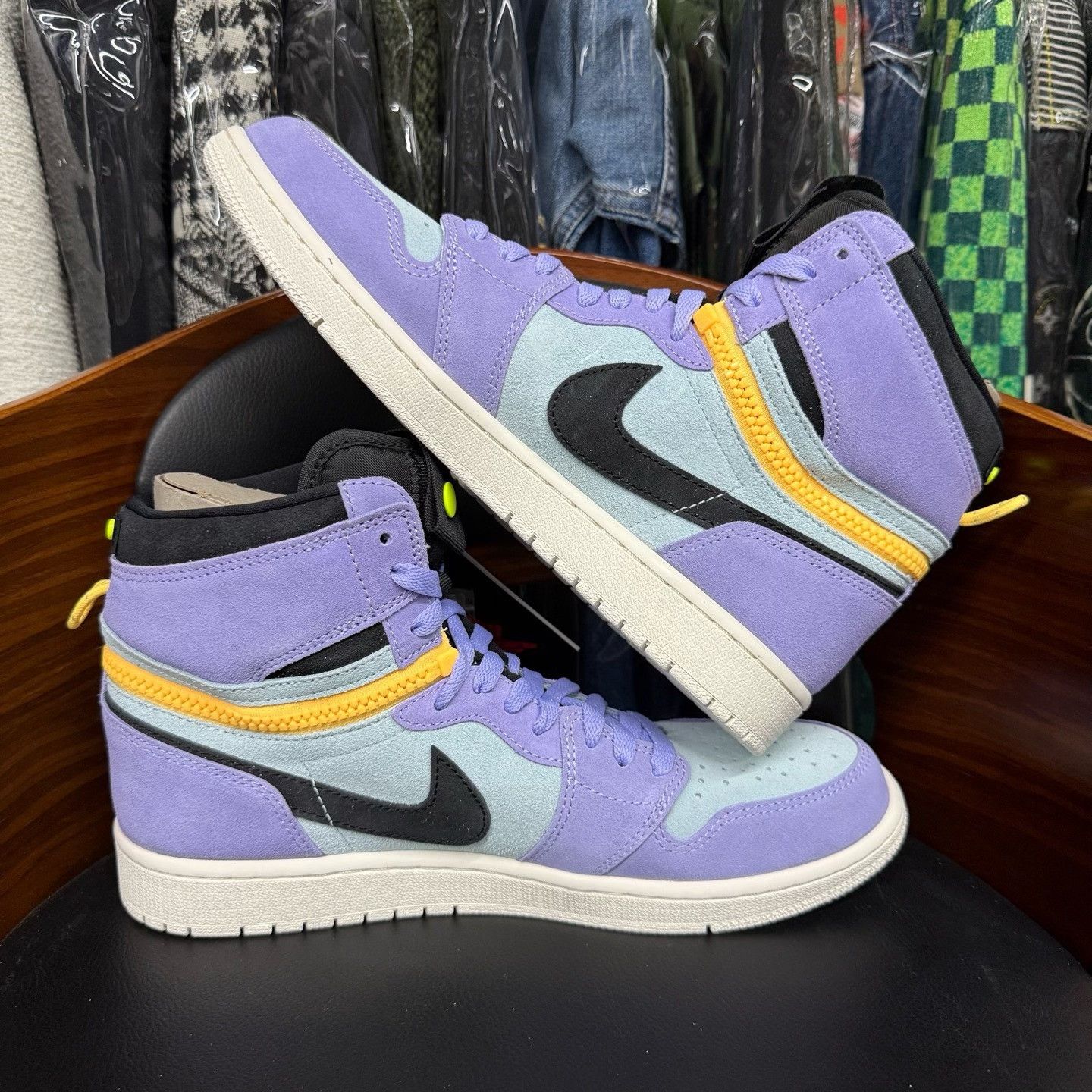 Nike Nike AJ1 Purple Lowtop Sneakers 44.5 Men Size US 11 / EU 44 - 7 Thumbnail