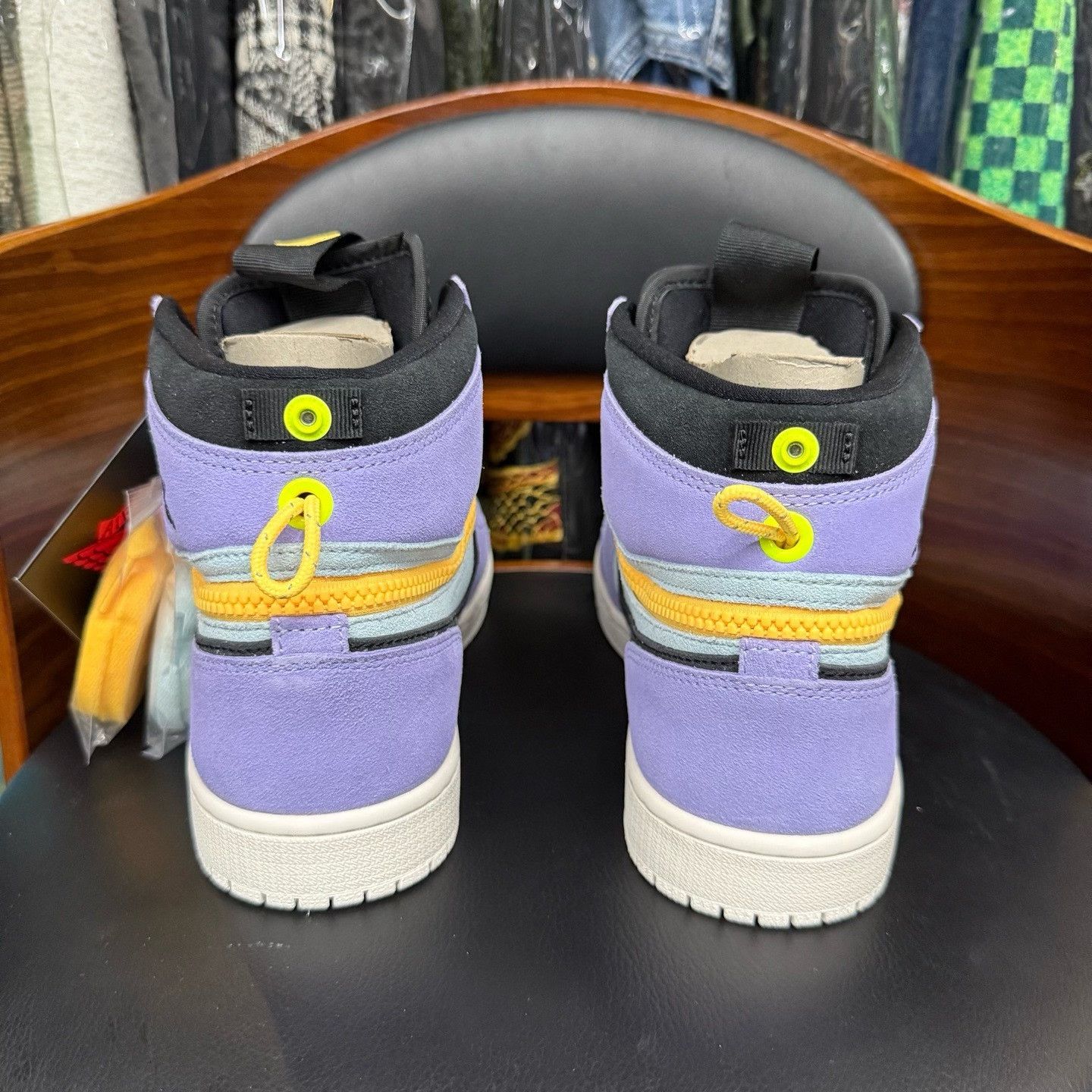 Nike Nike AJ1 Purple Lowtop Sneakers 44.5 Men Size US 11 / EU 44 - 3 Thumbnail