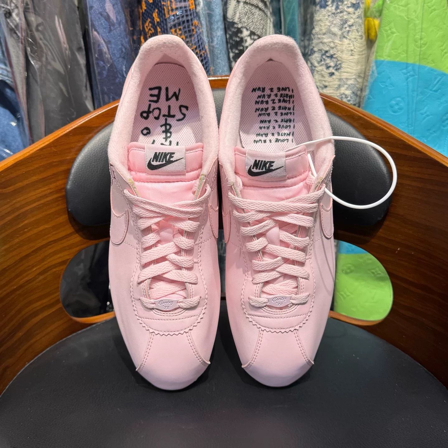 Nike Nike Collab Pink Lowtop Sneakers 44.5 Men Size US 11 / EU 44 - 5 Thumbnail