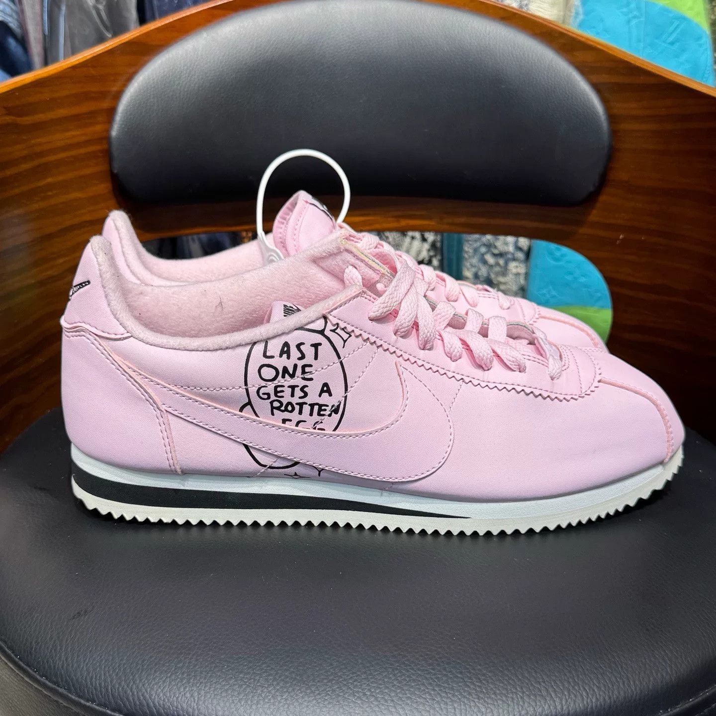 Nike Nike Collab Pink Lowtop Sneakers 44.5 Men Size US 11 / EU 44 - 4 Thumbnail