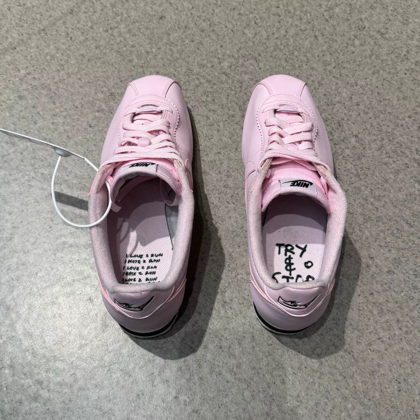 Nike Nike Collab Pink Lowtop Sneakers 44.5 Men Size US 11 / EU 44 - 8 Thumbnail