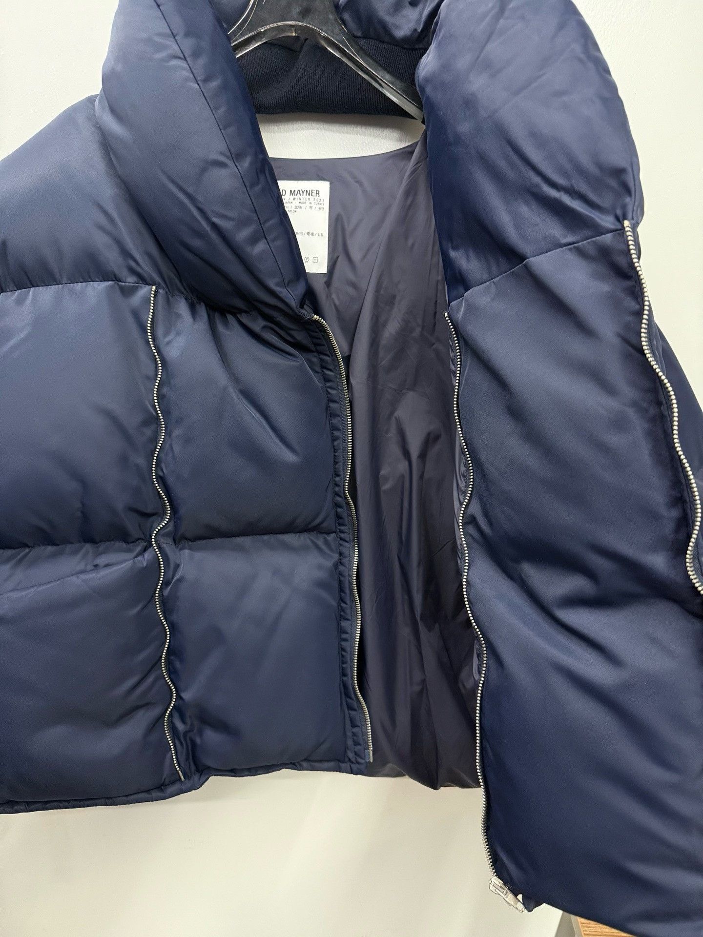 Nike Nike Cotton Blue Heavy Coat M Men Size US M / EU 48-50 / 2 - 2 Thumbnail
