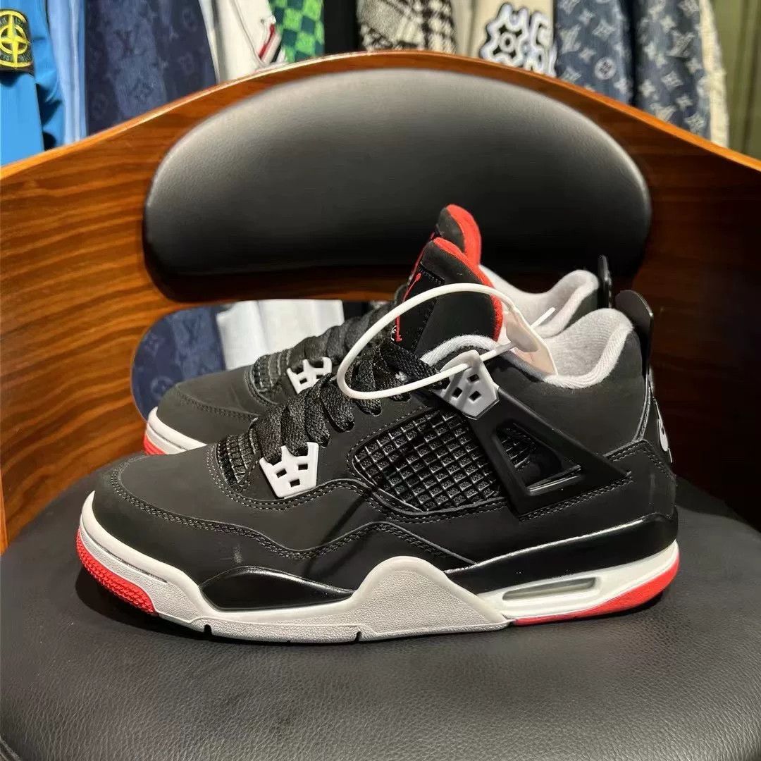 Nike Nike AJ4 Black Lowtop Sneakers 39 Men Size US 6.5 / EU 39-40 - 4 Thumbnail
