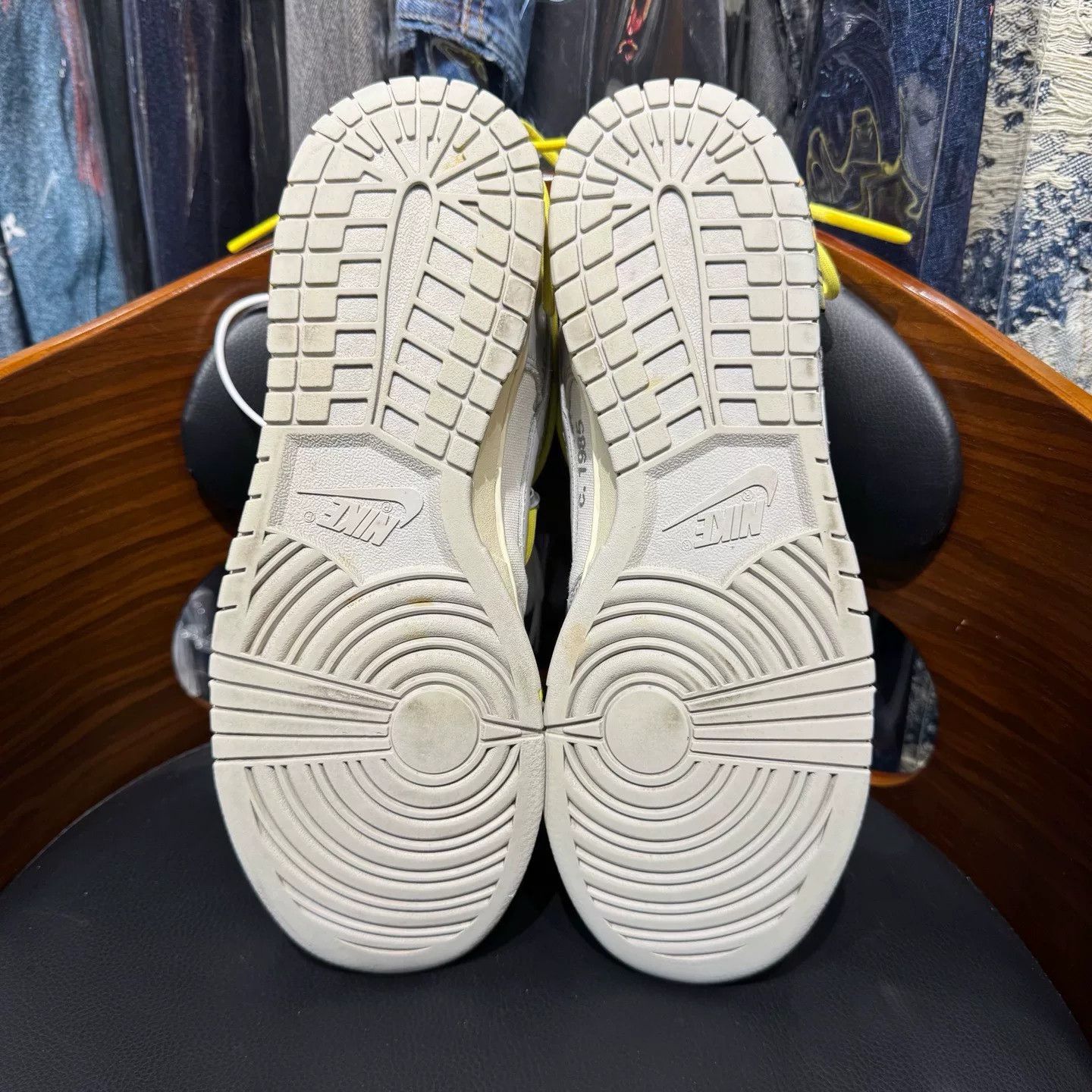 Off-White Off-White DUNK White Lowtop Sneakers 27 Men Size US 10 / EU 43 - 8 Thumbnail
