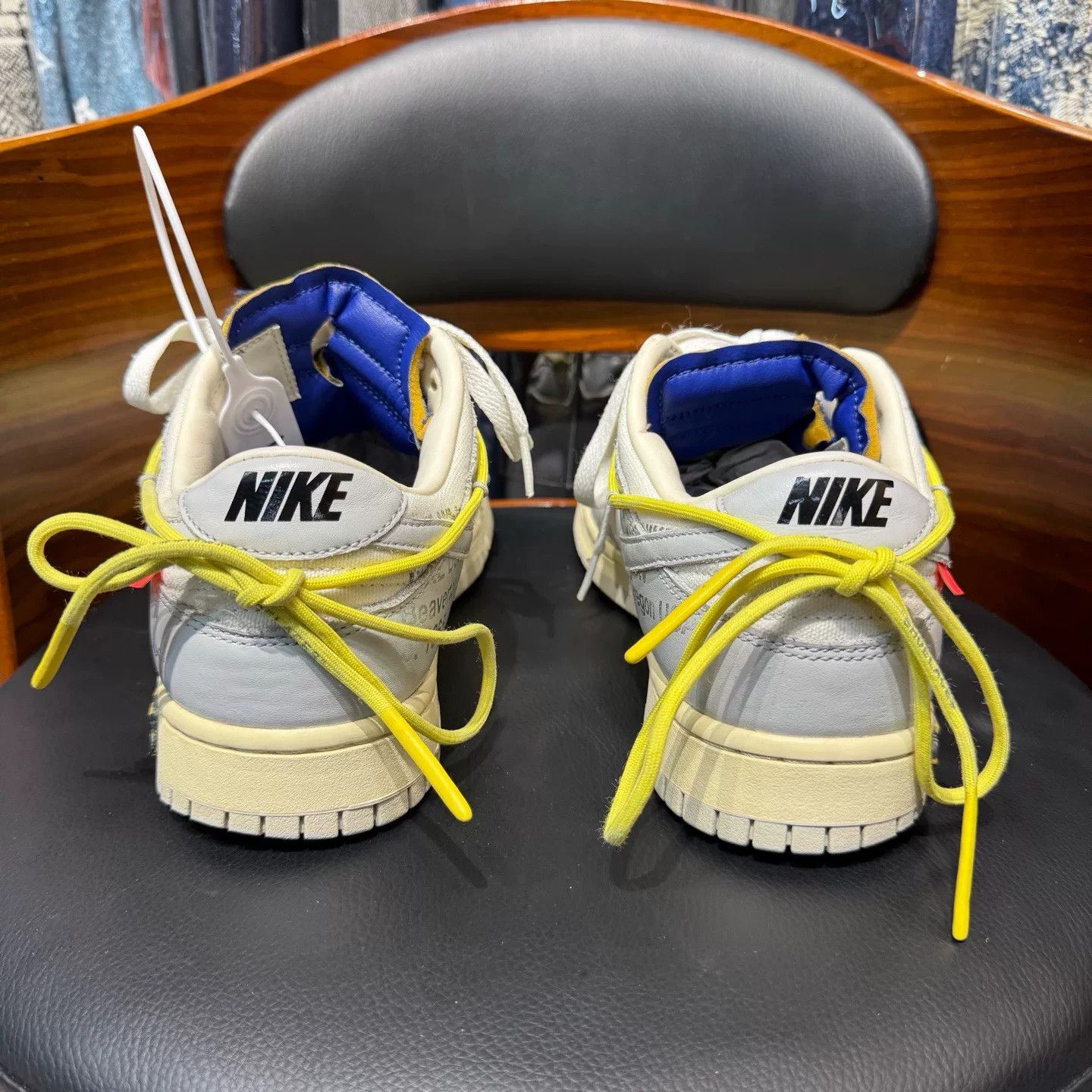 Off-White Off-White DUNK White Lowtop Sneakers 27 Men Size US 10 / EU 43 - 3 Thumbnail