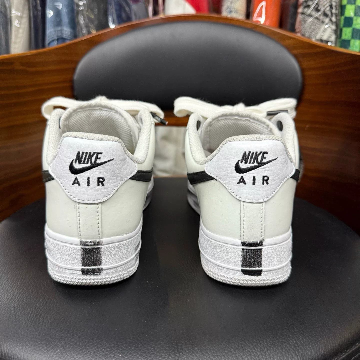Nike Nike AF1 White Lowtop Sneakers 40 Men Size US 7.5 / EU 40-41 - 3 Thumbnail