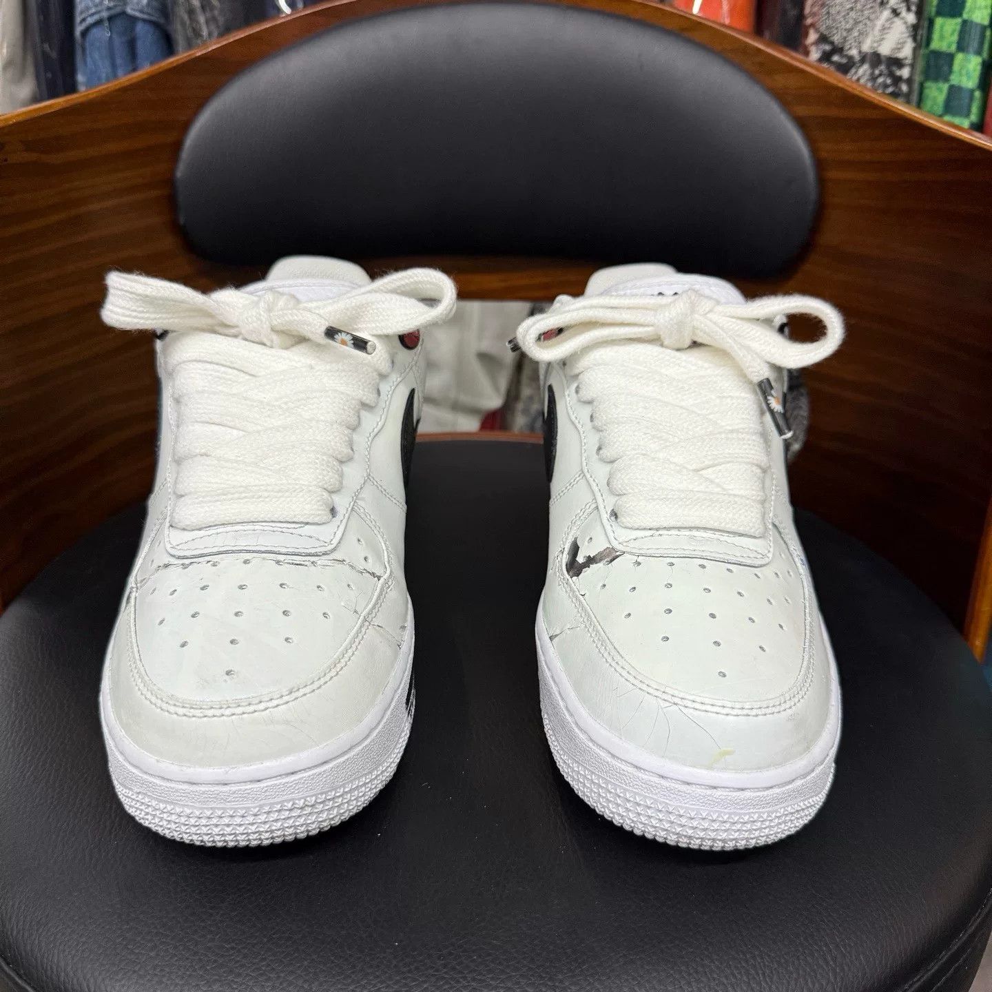 Nike Nike AF1 White Lowtop Sneakers 40 Men Size US 7.5 / EU 40-41 - 2 Thumbnail