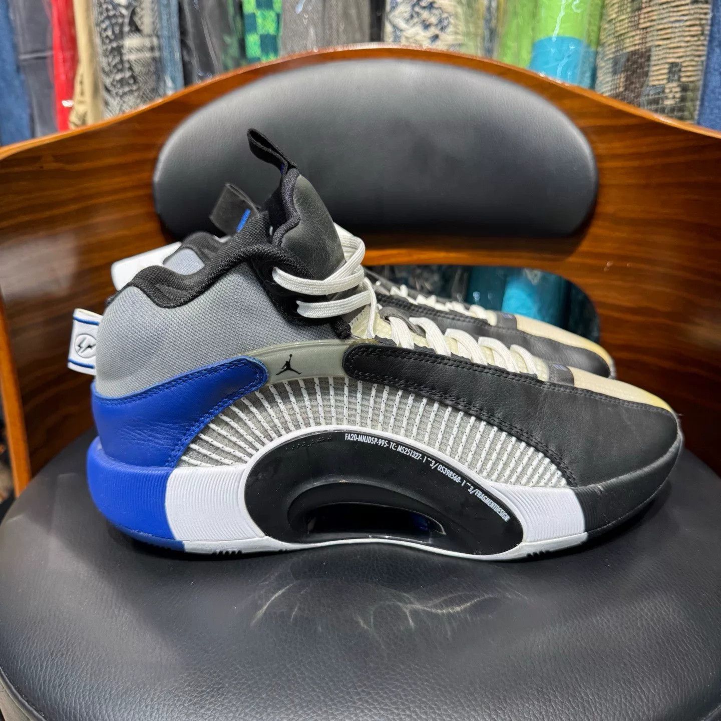 Nike Nike AJ35 Collab Black Lowtop Sneakers 35 Men Size US 5 / EU 37 - 4 Thumbnail