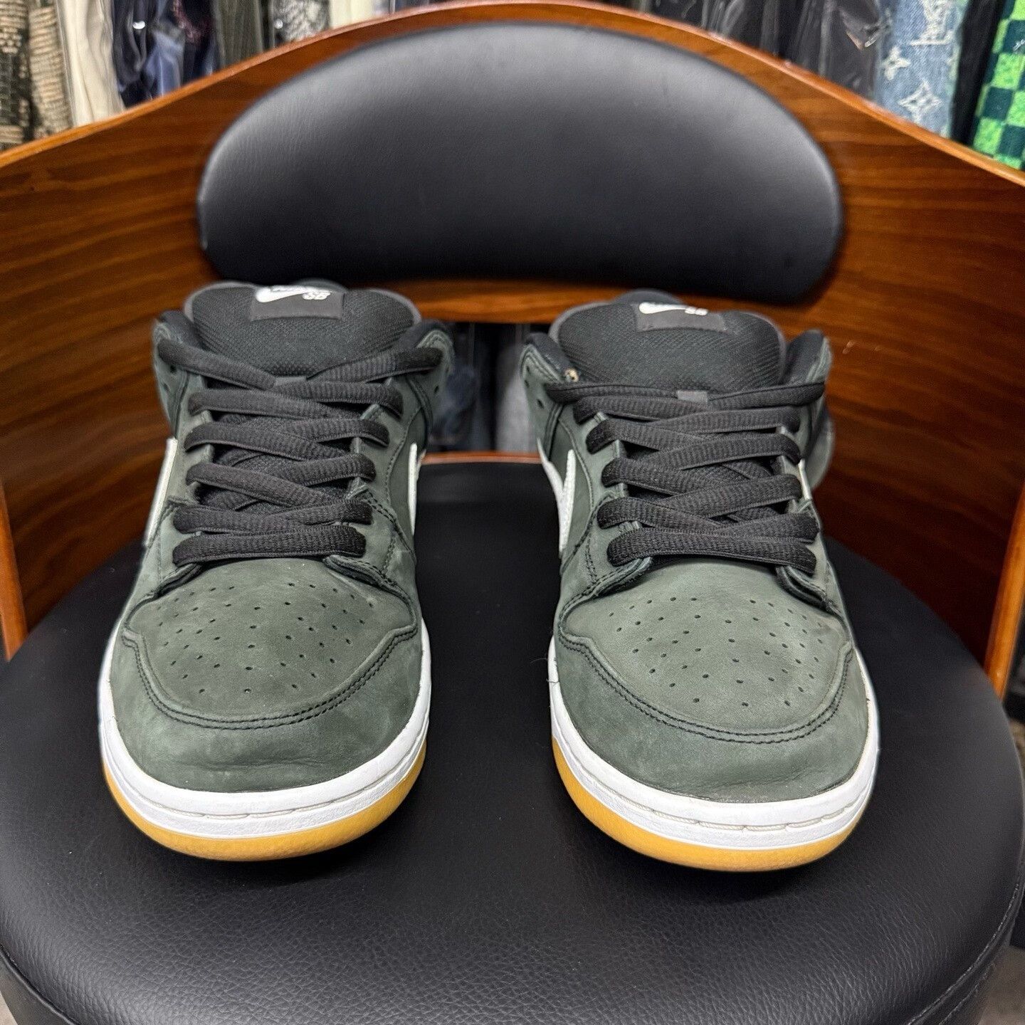 Nike Nike DUNK Black Lowtop Sneakers 46 Men Size US 12 / EU 45 - 2 Thumbnail
