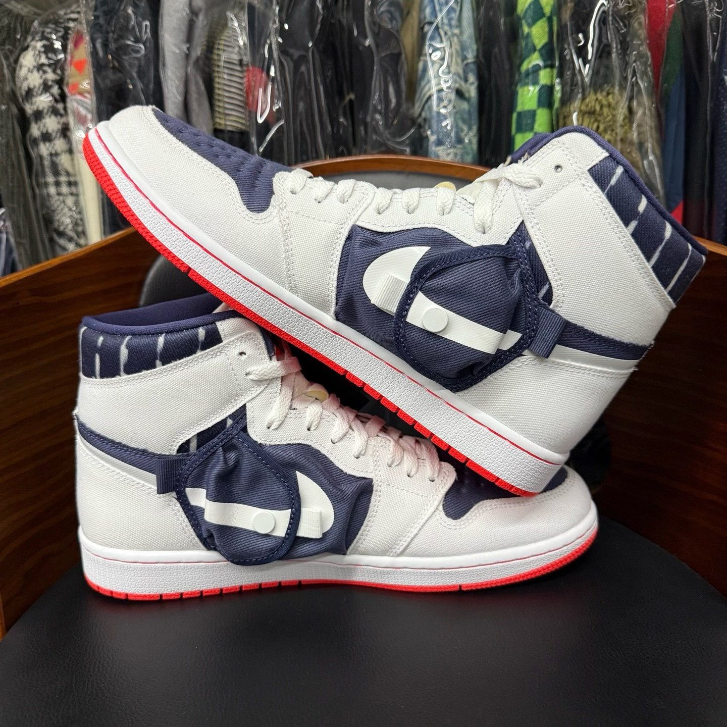 Nike Nike AJ1 Blue Lowtop Sneakers 44.5 Men Size US 11 / EU 44 - 7 Thumbnail