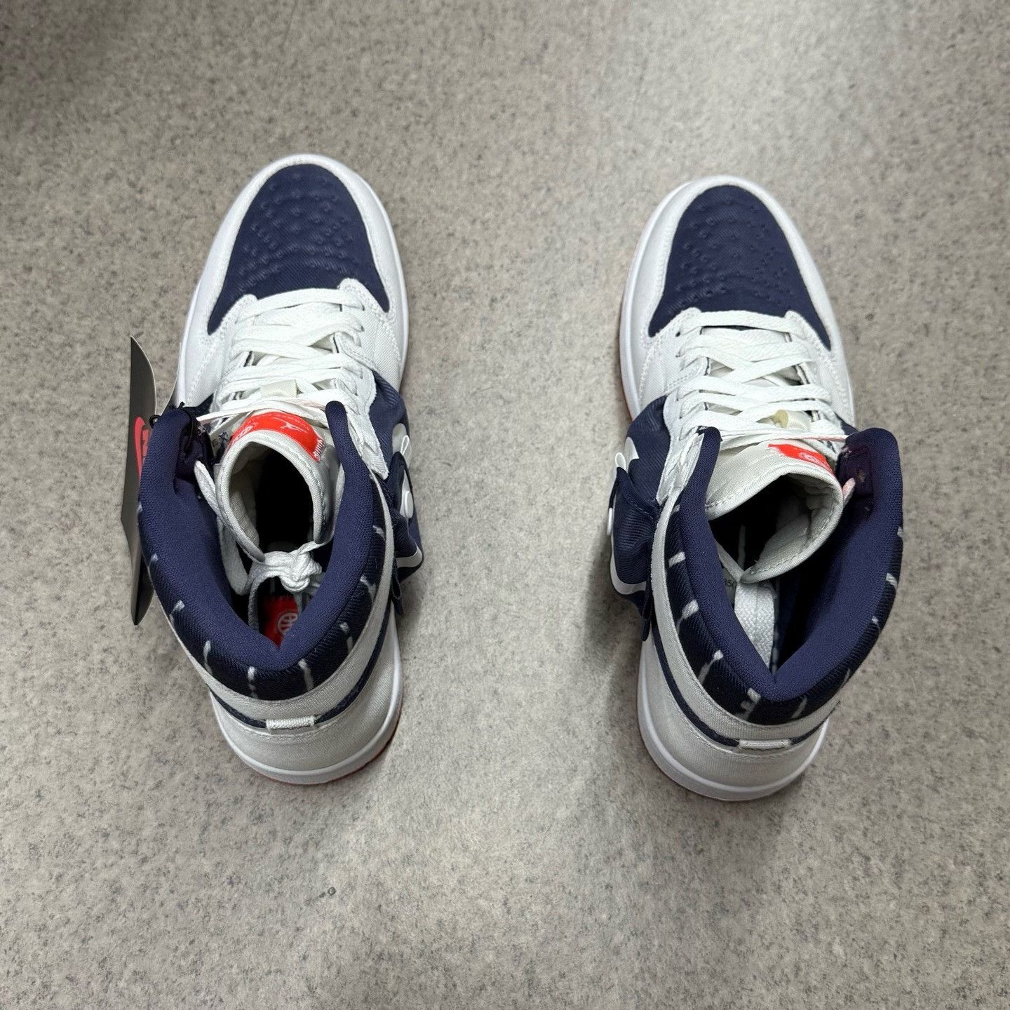 Nike Nike AJ1 Blue Lowtop Sneakers 44.5 Men Size US 11 / EU 44 - 8 Thumbnail