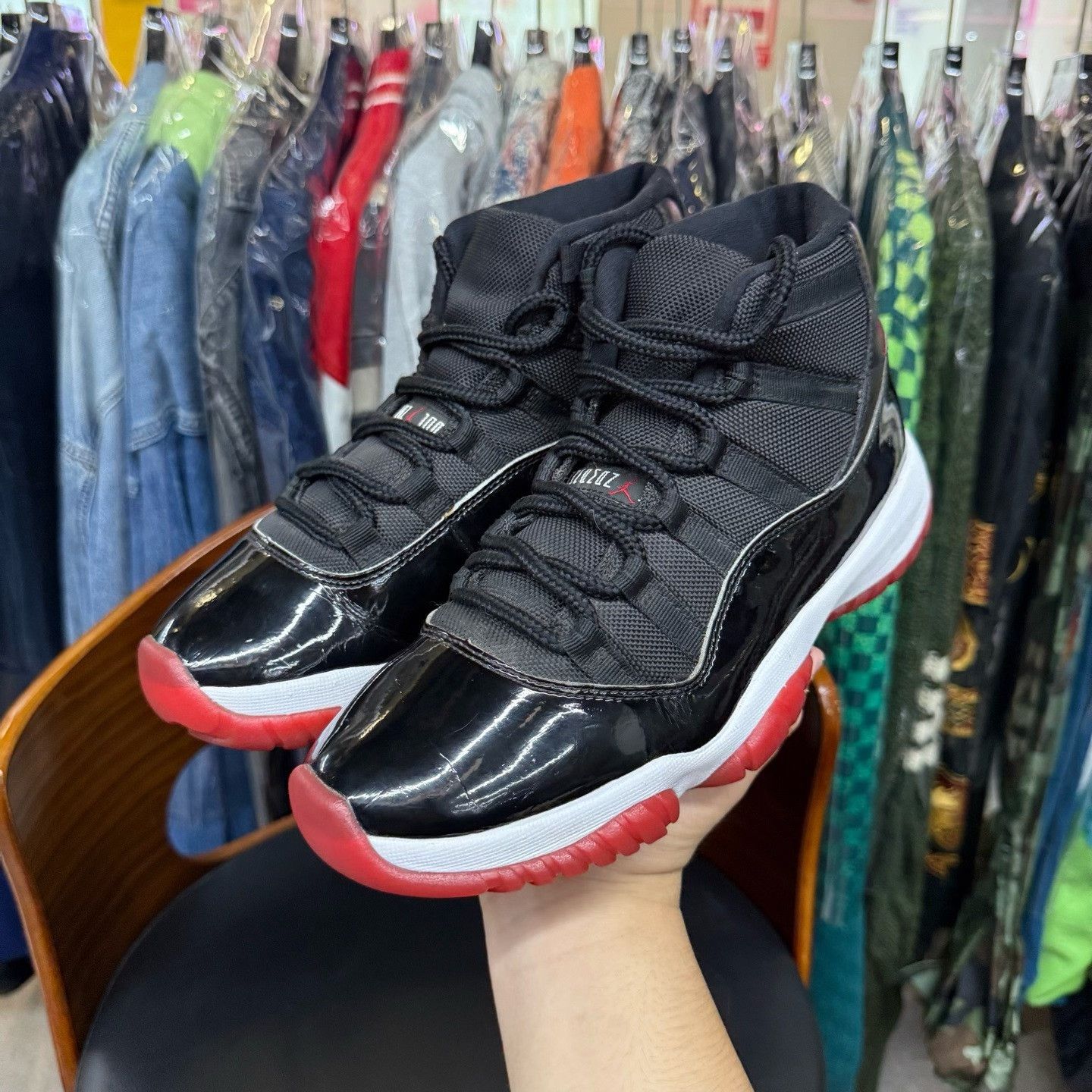 Nike Nike AJ11 Black Lowtop Sneakers 41 Men Size US 8.5 / EU 41-42 - 5 Thumbnail