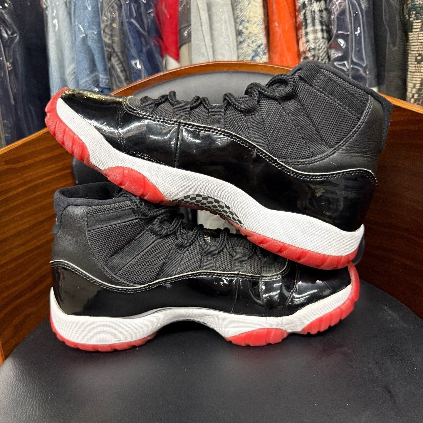 Nike Nike AJ11 Black Lowtop Sneakers 41 Men Size US 8.5 / EU 41-42 - 7 Thumbnail