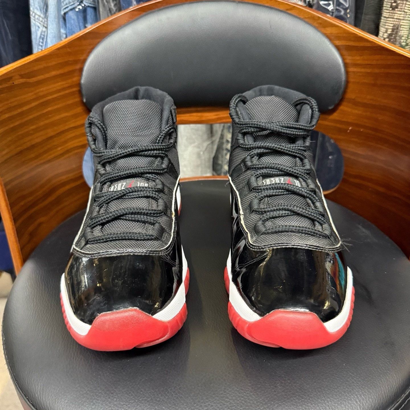 Nike Nike AJ11 Black Lowtop Sneakers 41 Men Size US 8.5 / EU 41-42 - 2 Thumbnail