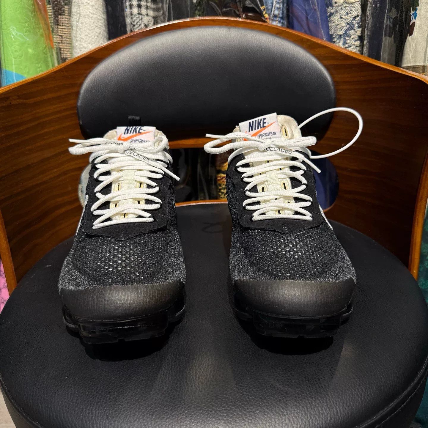 Off-White Off-White Black Lowtop Sneakers 44 Men Size US 10.5 / EU 43-44 - 2 Thumbnail