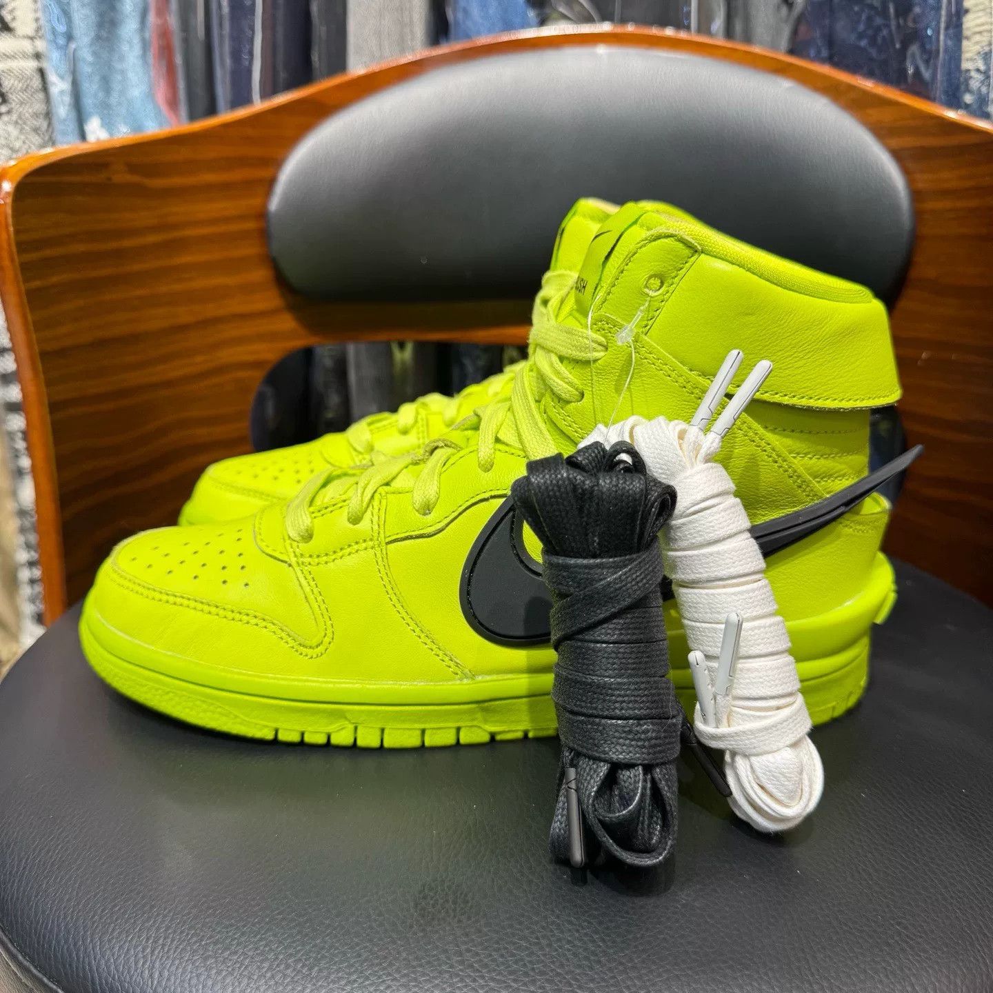 Nike Nike DUNK Collab Green Lowtop Sneakers 37 Men Size US 5 / EU 37 - 6 Thumbnail