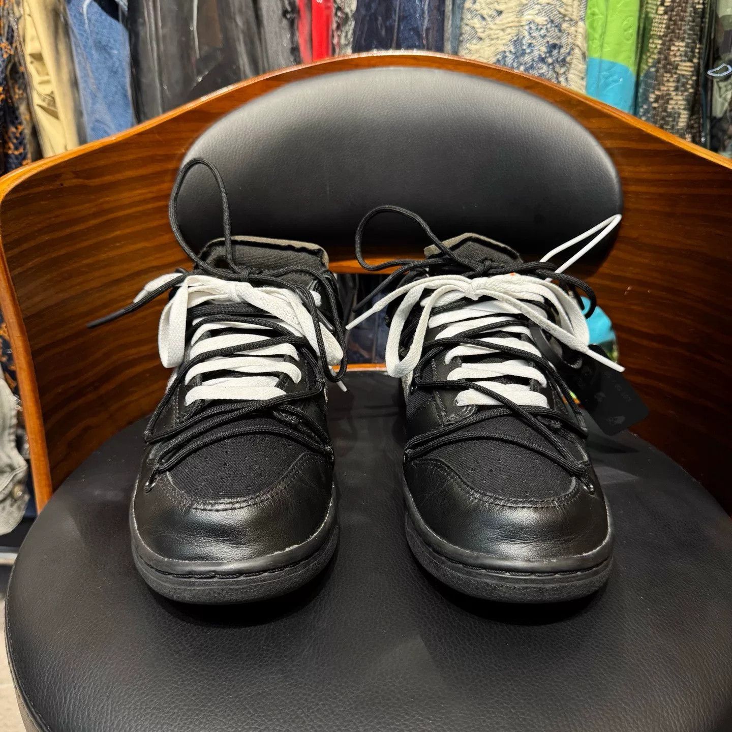 Off-White Off-White DUNK Silver Lowtop Sneakers 43 Men Size US 10 / EU 43 - 2 Thumbnail