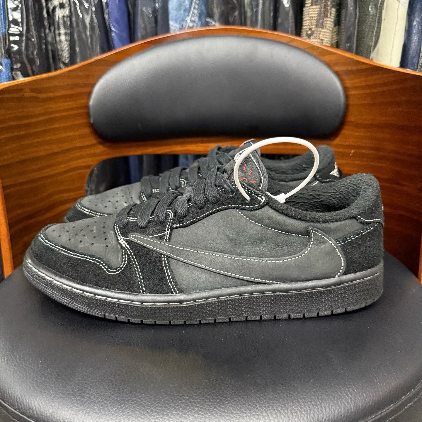 Nike Nike AJ1 Collab Black Lowtop Sneakers 44 Men Size US 10.5 / EU 43-44 - 6 Thumbnail