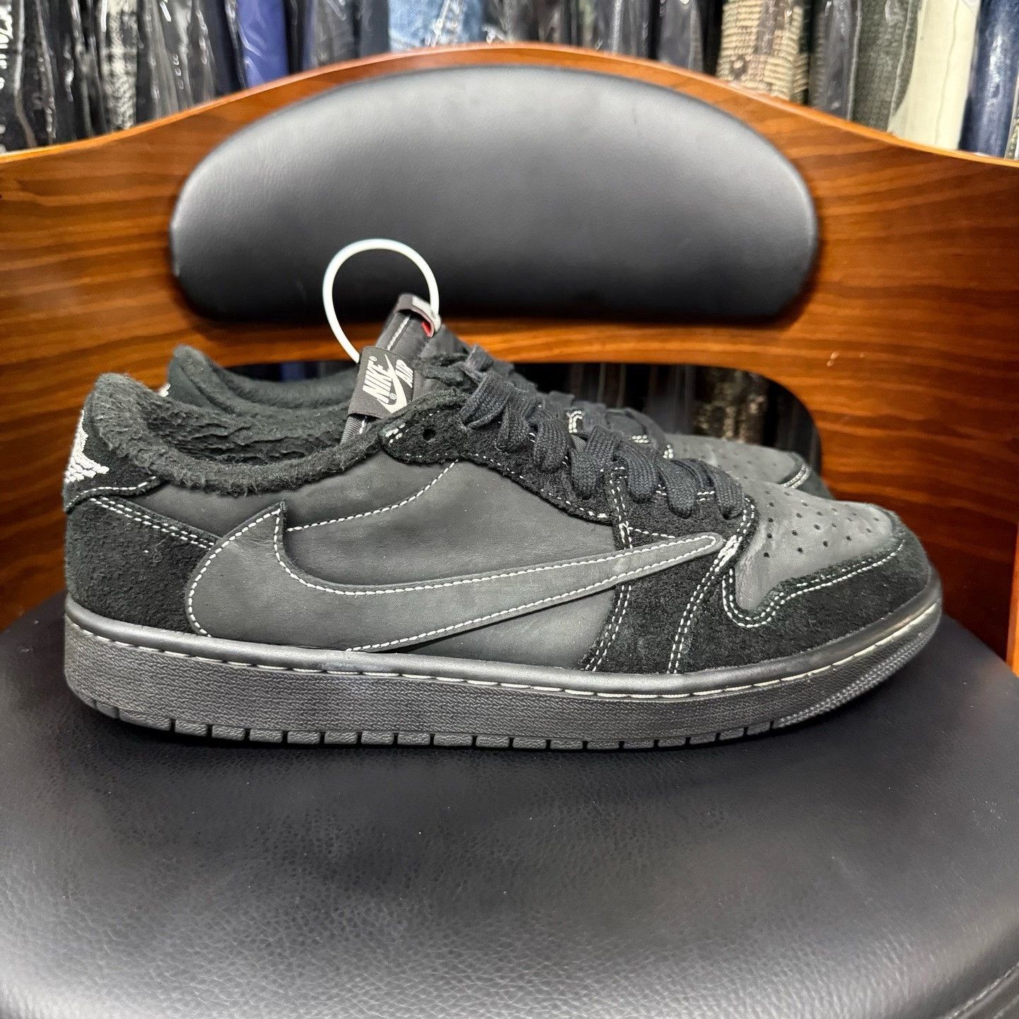 Nike Nike AJ1 Collab Black Lowtop Sneakers 44 Men Size US 10.5 / EU 43-44 - 4 Thumbnail