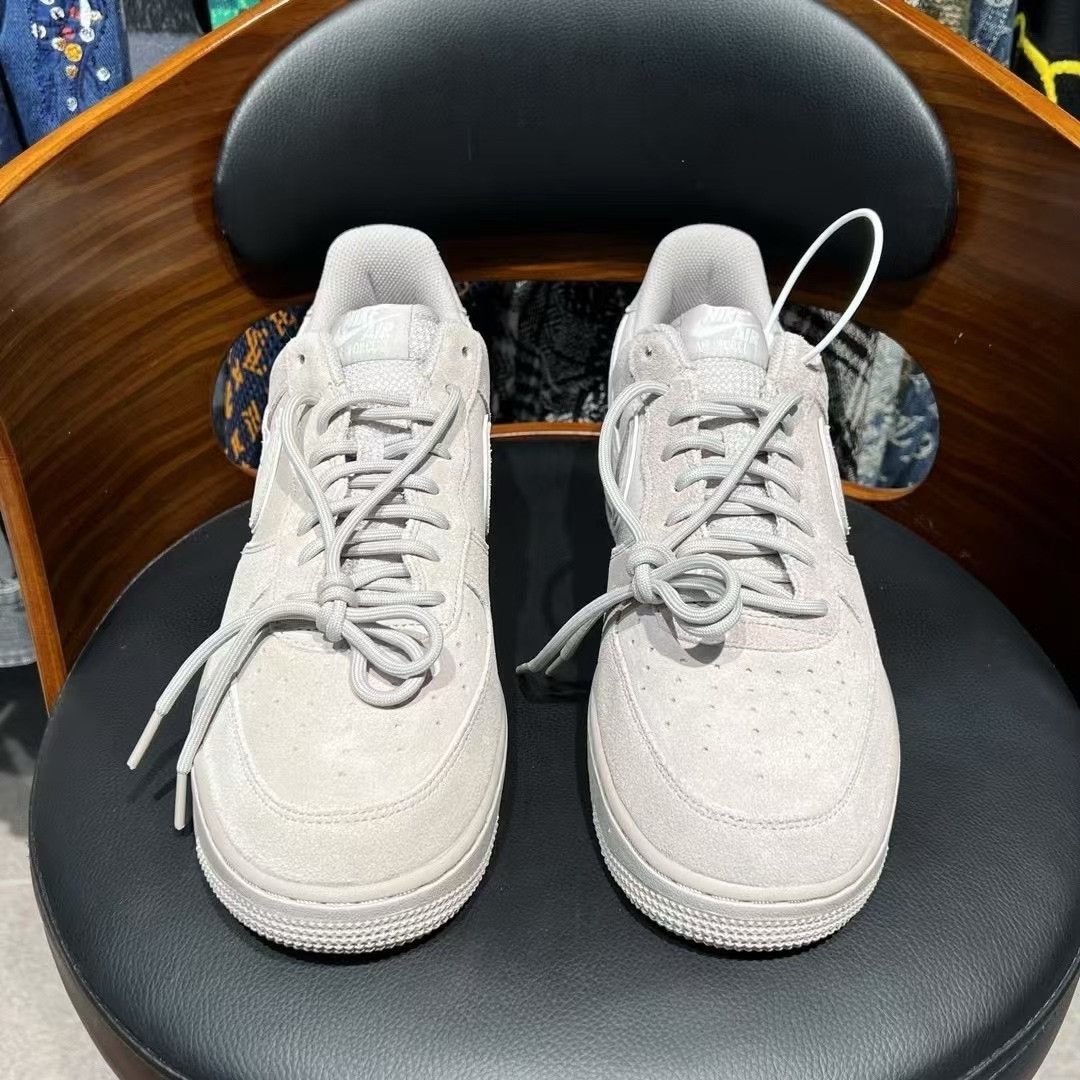 Nike Nike AF1 Gray Lowtop Sneakers 44.5 Men Size US 11 / EU 44 - 2 Thumbnail