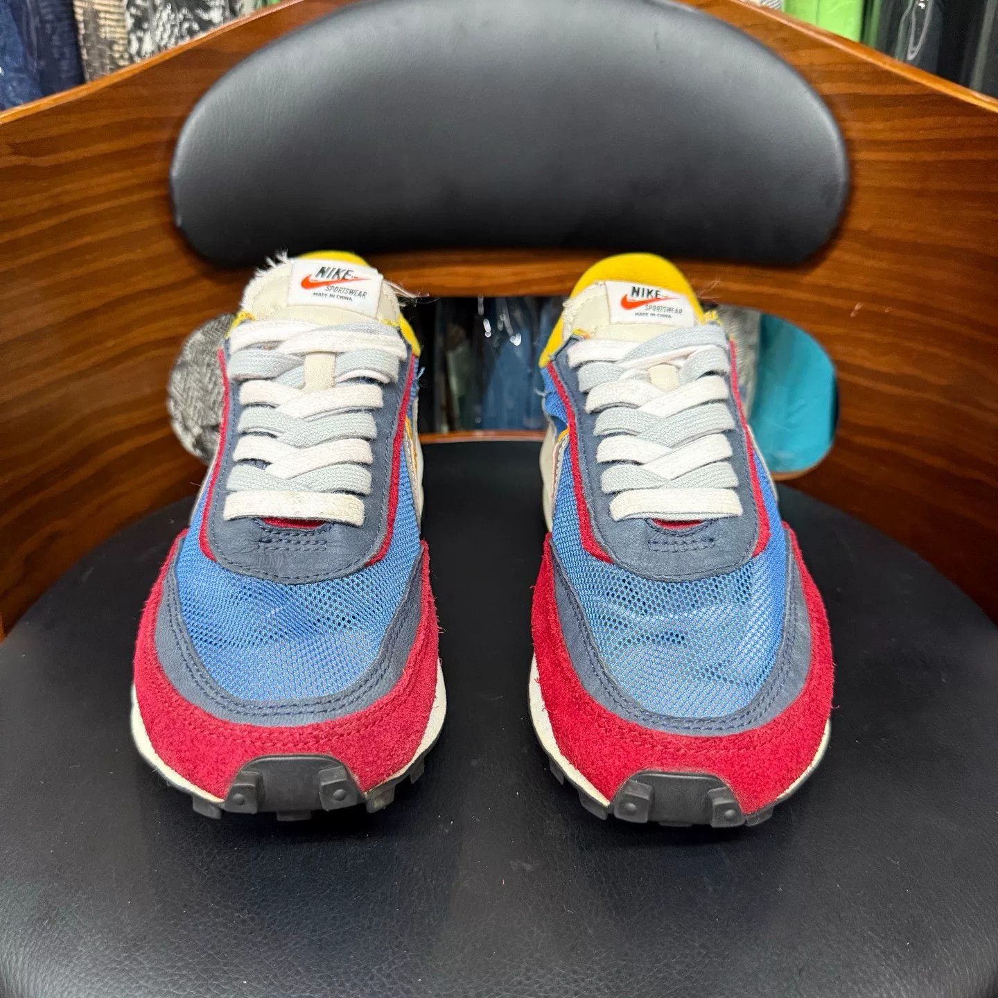 Nike Nike SACAI Collab Multi Lowtop Sneakers 38 Men Size US 6 / EU 39 - 2 Thumbnail
