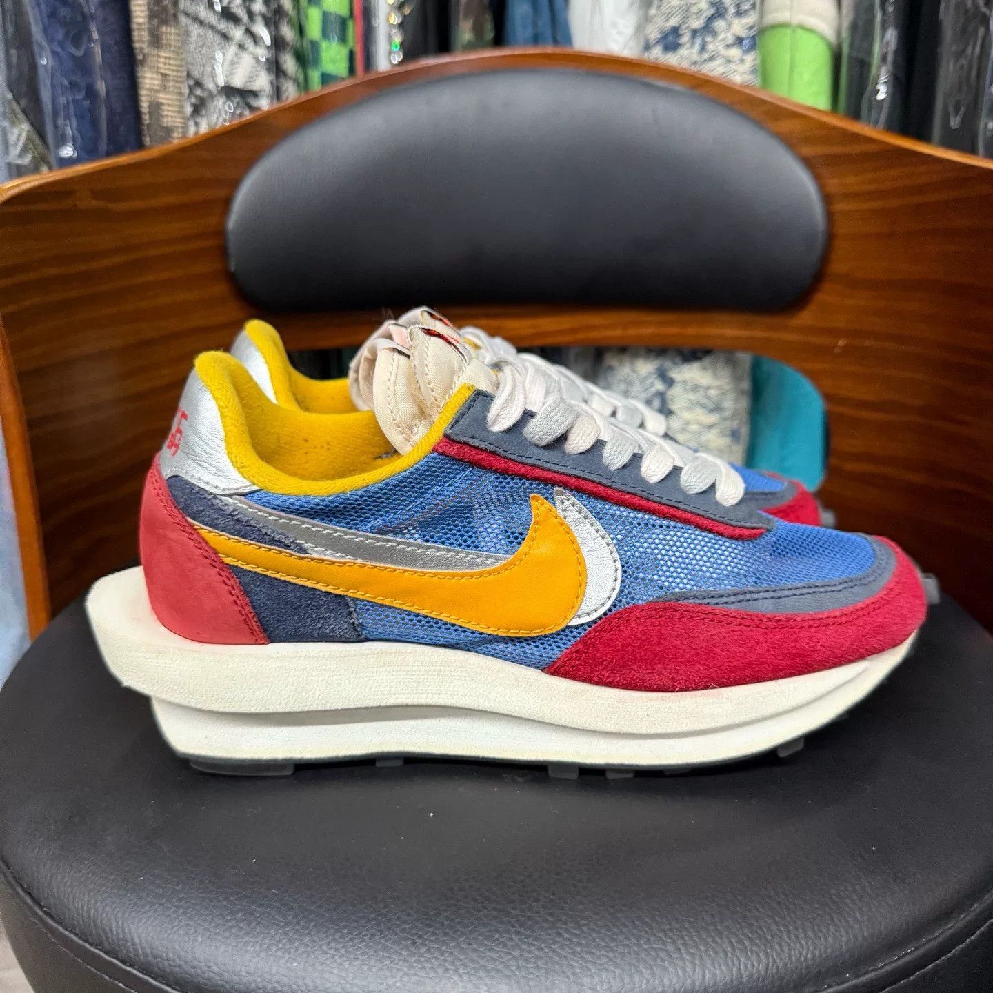 Nike Nike SACAI Collab Multi Lowtop Sneakers 38 Men Size US 6 / EU 39 - 4 Thumbnail