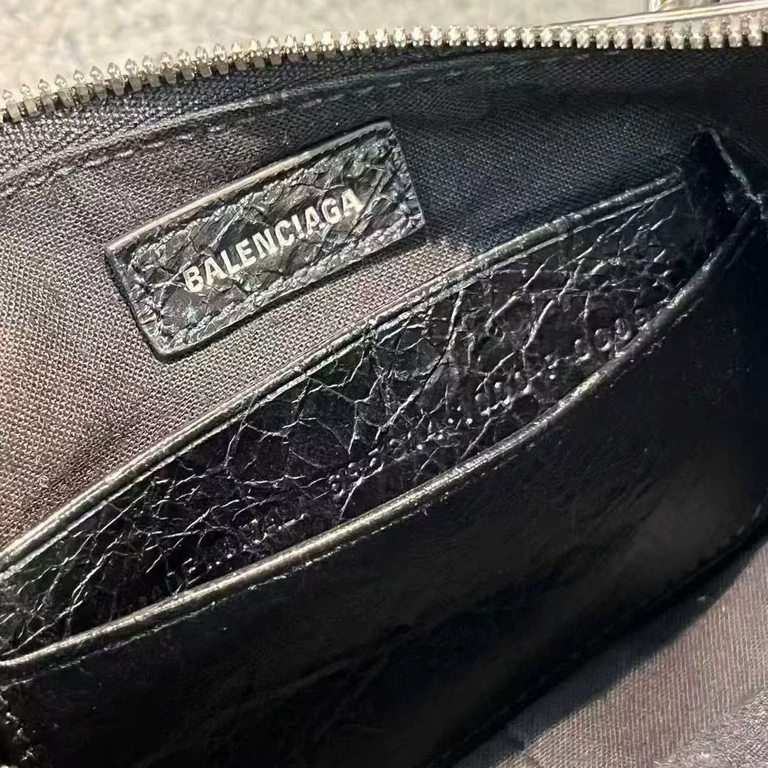 Balenciaga Balenciaga Black Shoulder Bag Women Size ONE SIZE - 5 Thumbnail
