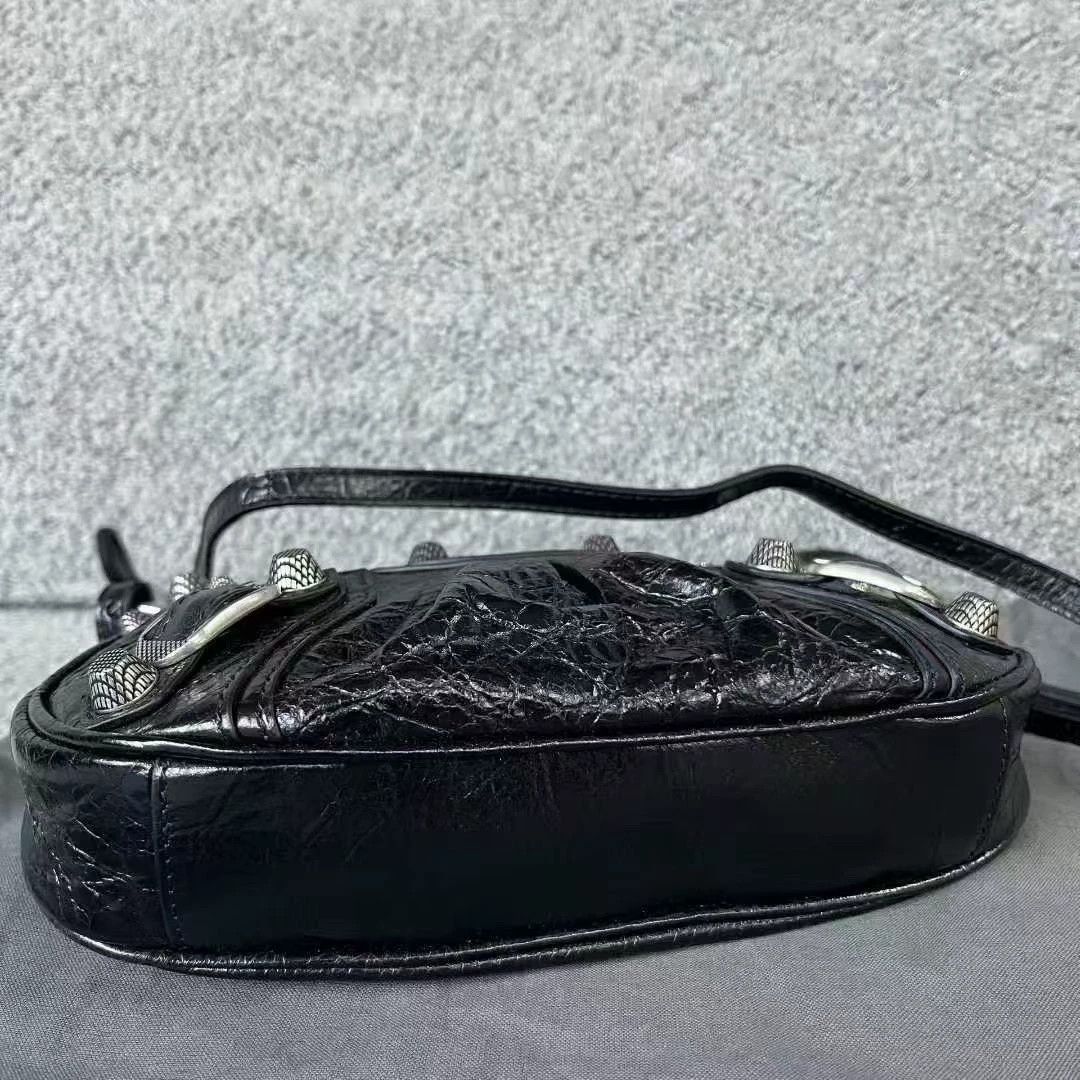 Balenciaga Balenciaga Black Shoulder Bag Women Size ONE SIZE - 3 Thumbnail