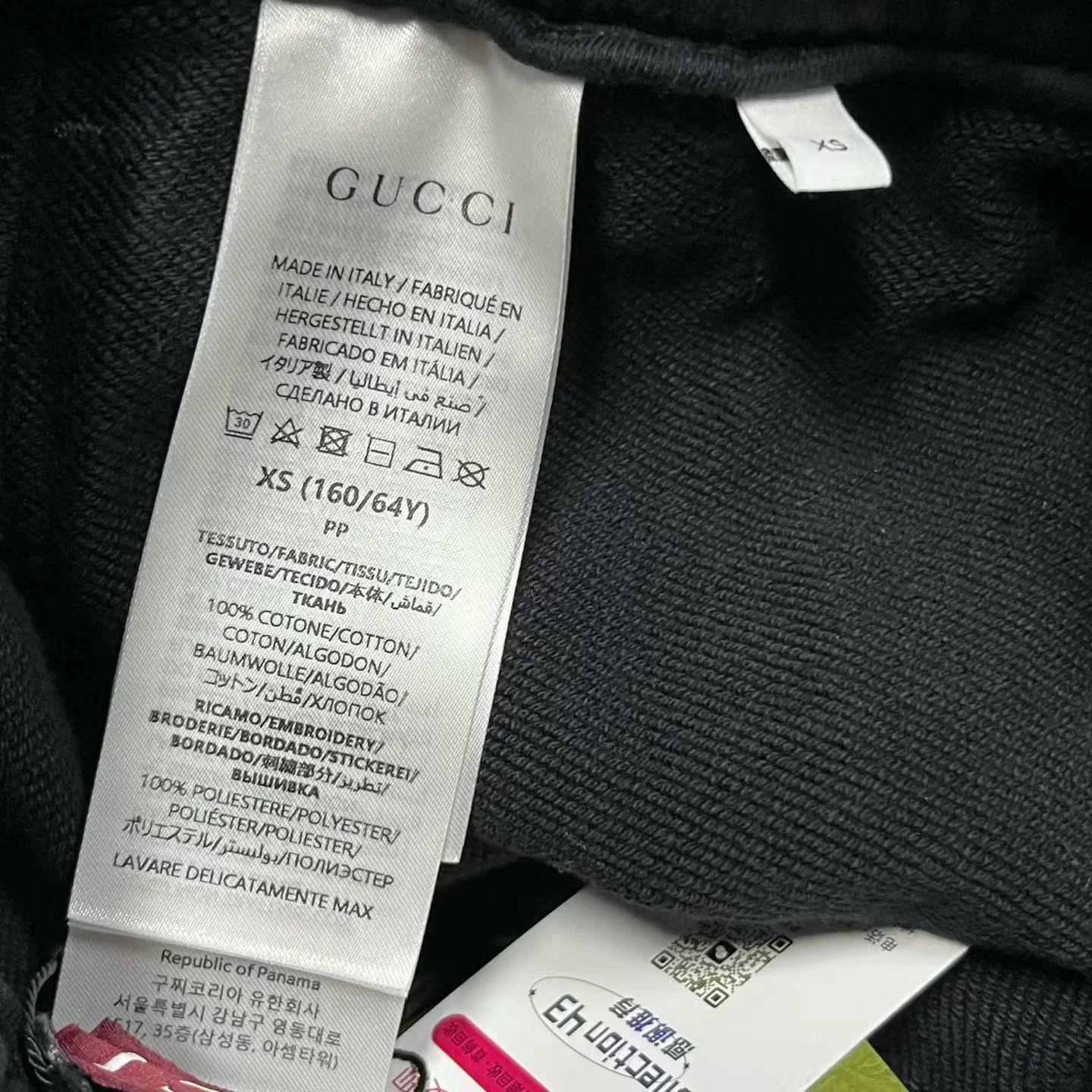 Gucci Gucci Casual Embroidered Black T-Shirt XS Women Size XS / US 0-2 / IT 36-38 - 3 Thumbnail