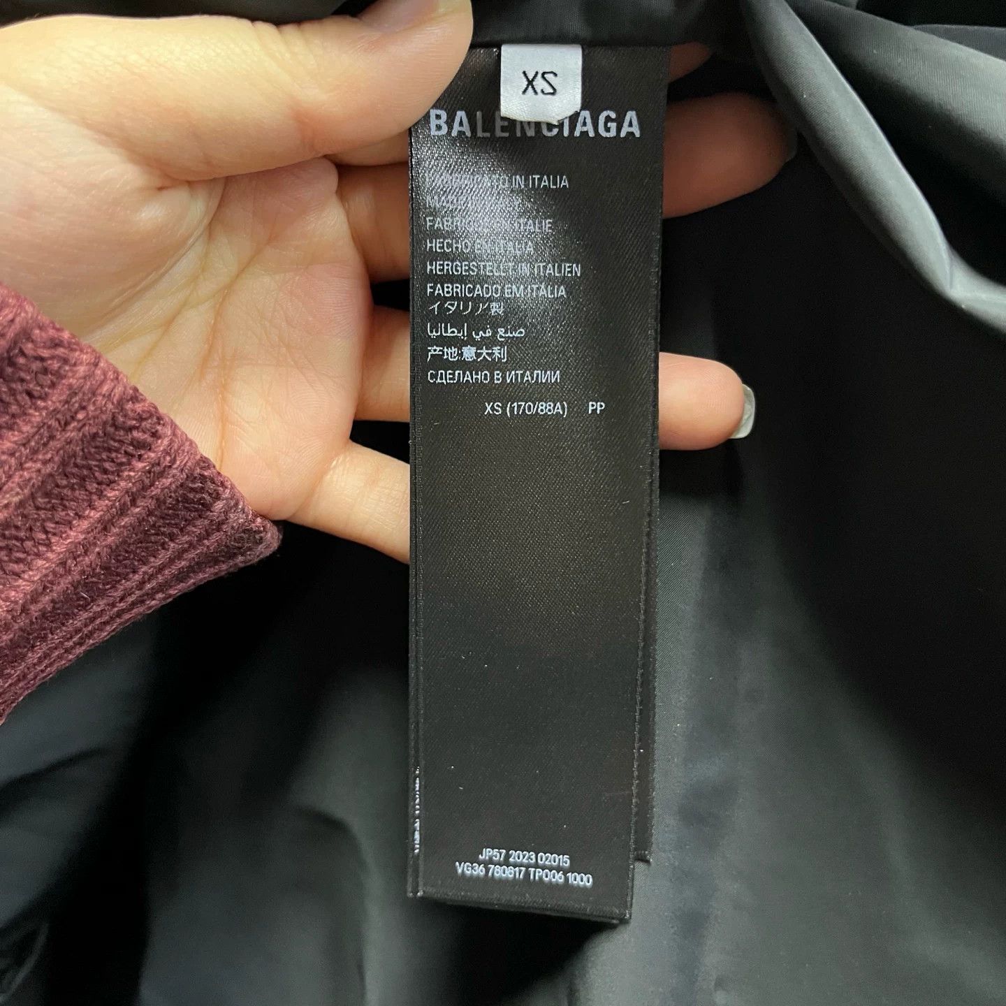 Balenciaga Balenciaga Football Black Hoodie M Men Size US M / EU 48-50 / 2 - 6 Thumbnail