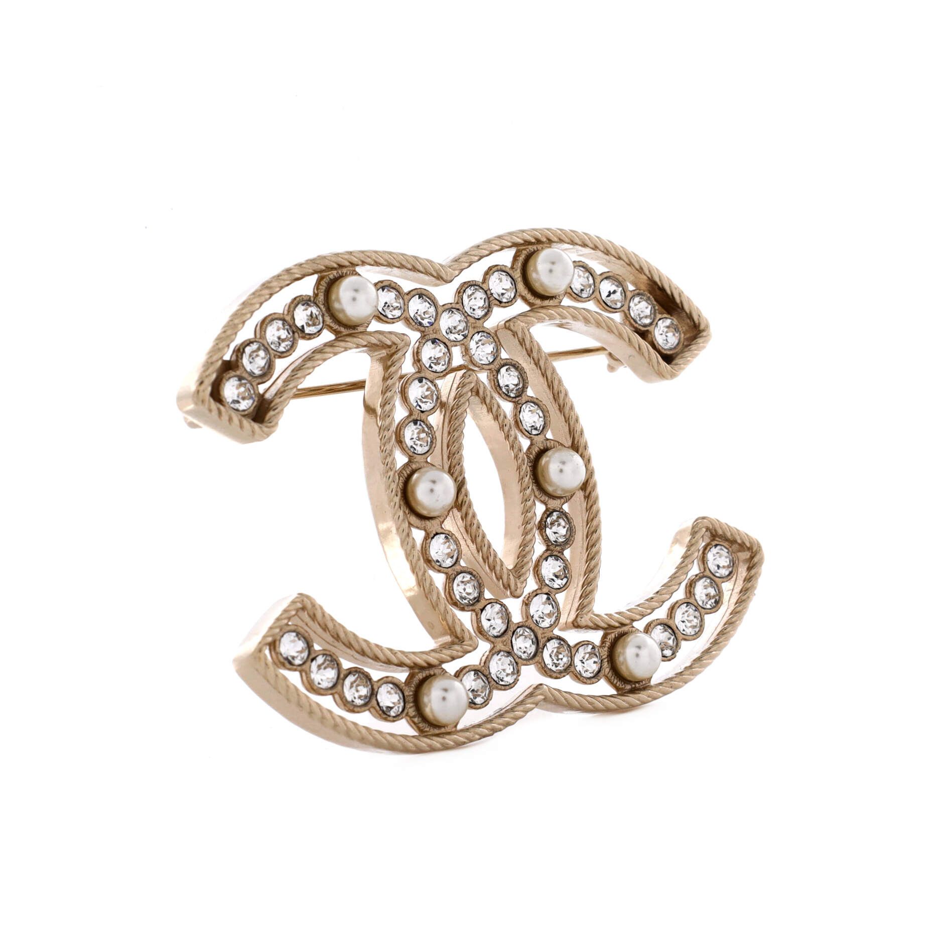 Chanel CC Brooch Size ONE SIZE - 2 Thumbnail