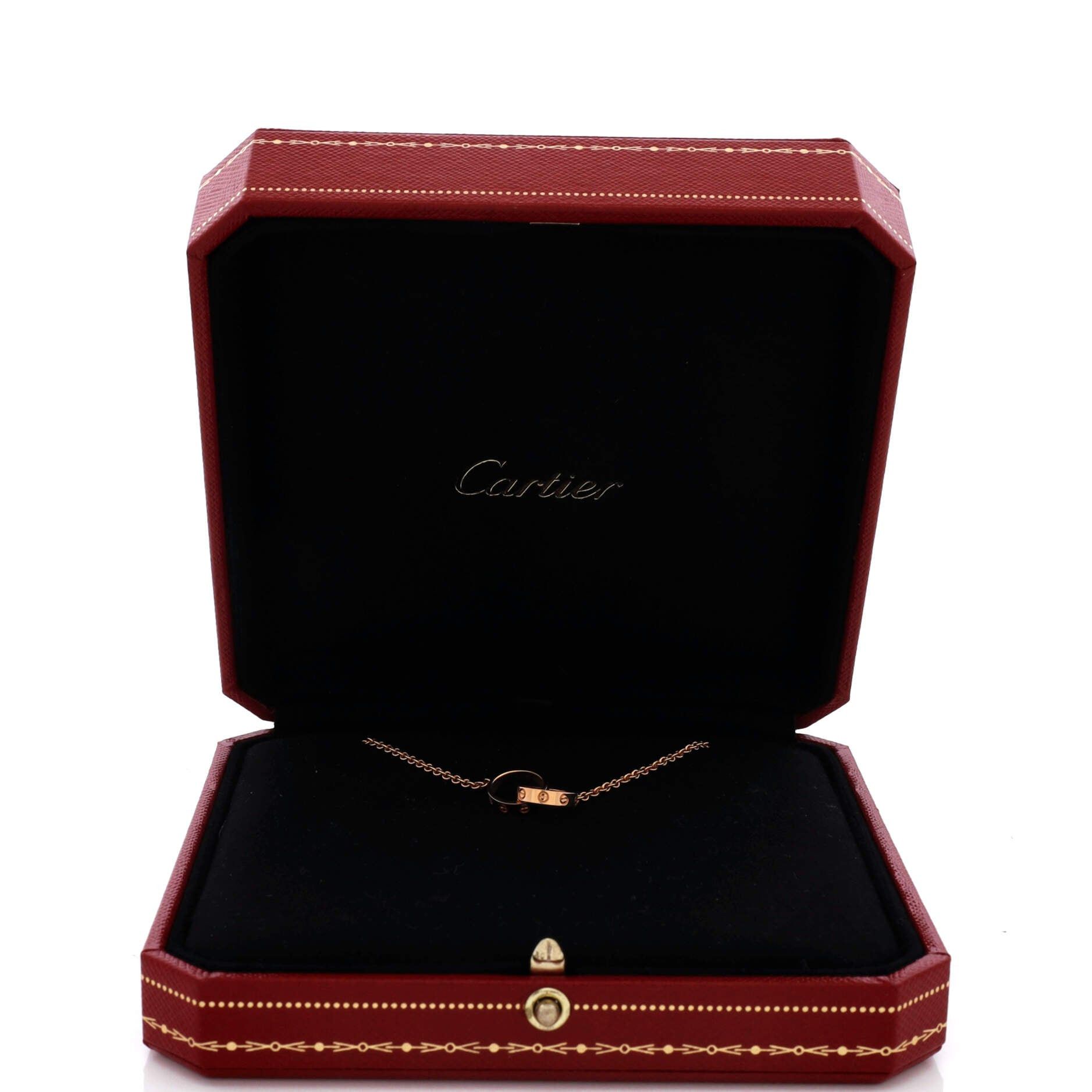 Cartier Love Interlocking Necklace Size ONE SIZE - 2 Thumbnail