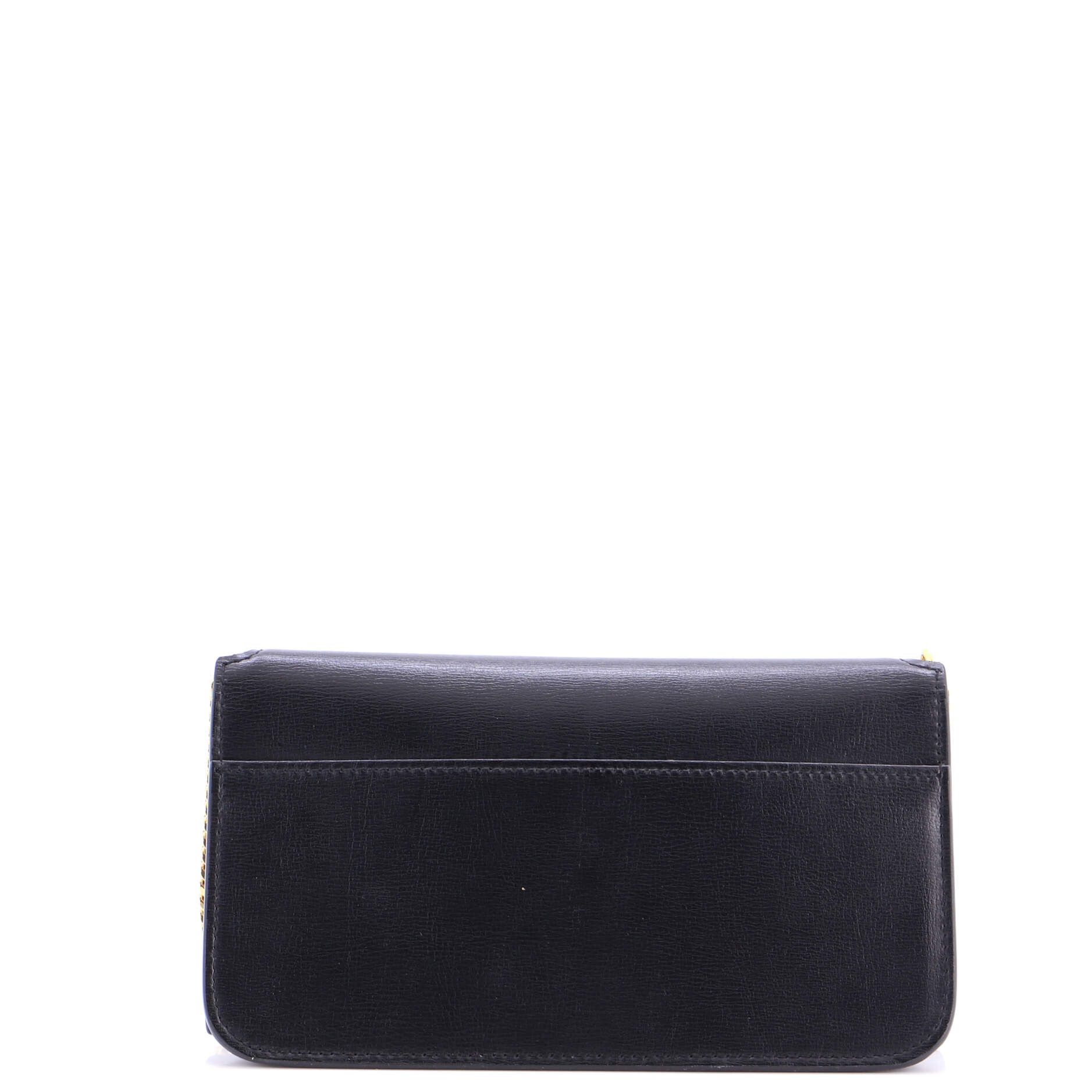 Saint Laurent Paris Classic Monogram Phone Holder Shoulder Bag Size ONE SIZE - 3 Thumbnail