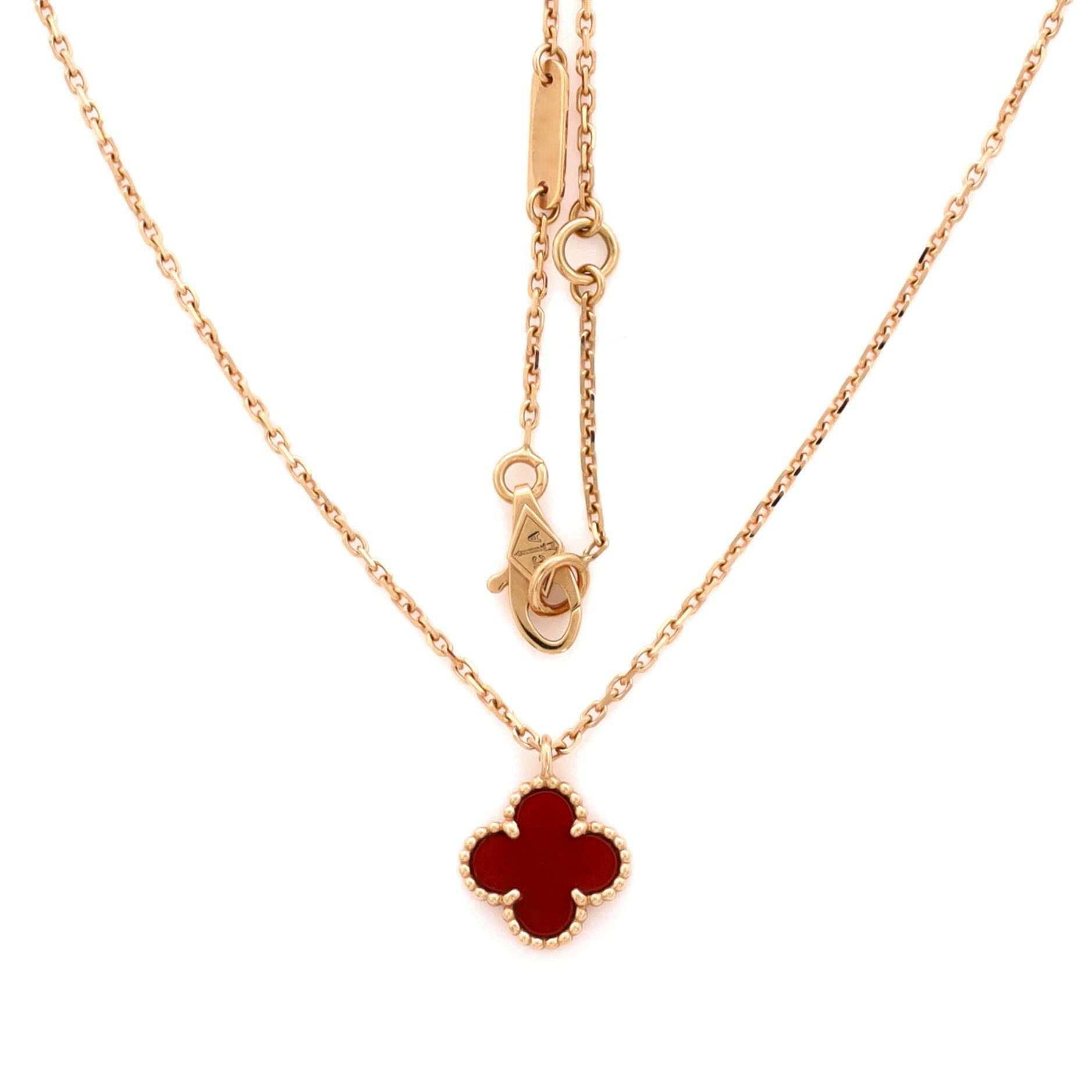 Van Cleef & Arpels Sweet Alhambra Pendant Necklace Size ONE SIZE - 2 Thumbnail