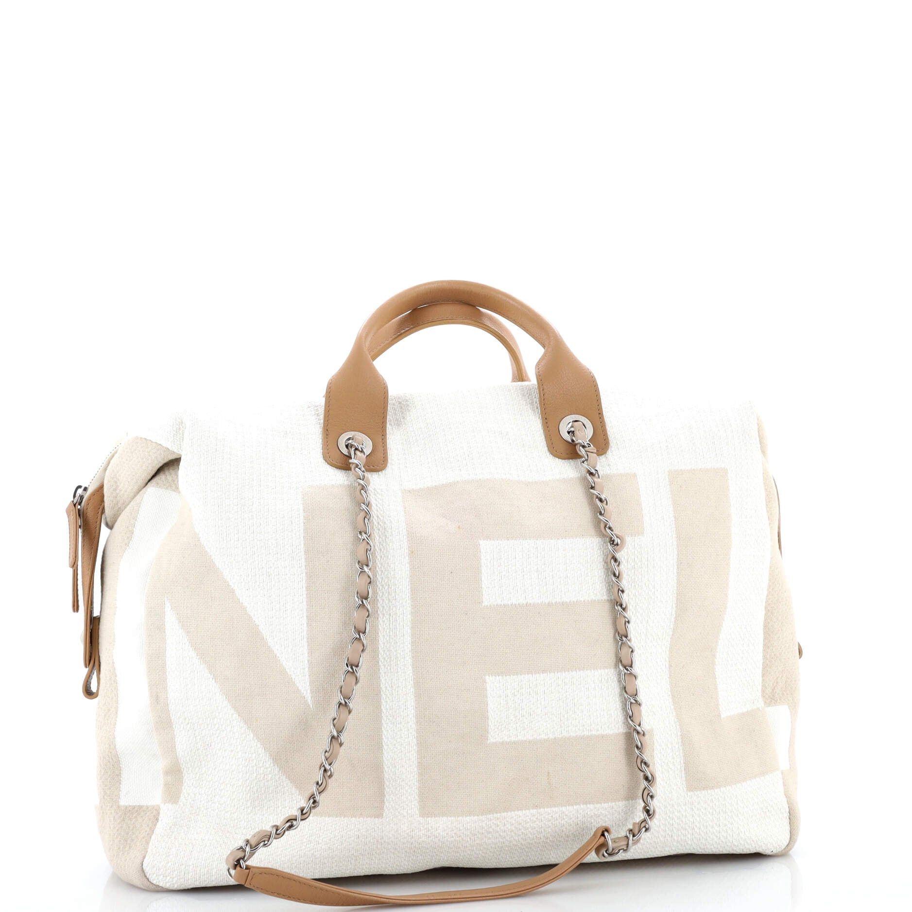 Chanel Deauville Logo Bowling Bag Size ONE SIZE - 2 Thumbnail