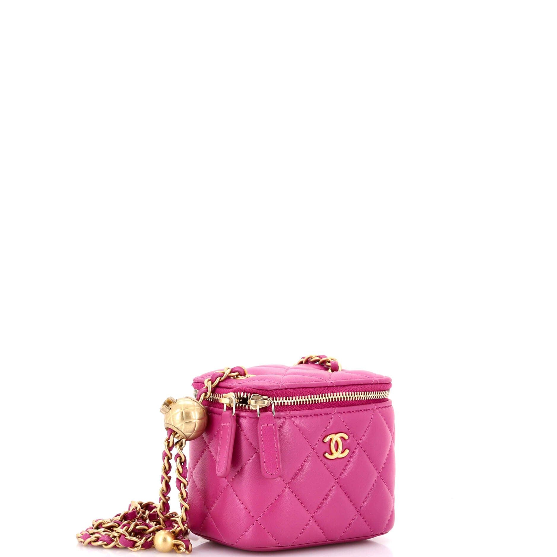 Chanel Pearl Crush Vanity Case with Chain Size ONE SIZE - 2 Thumbnail