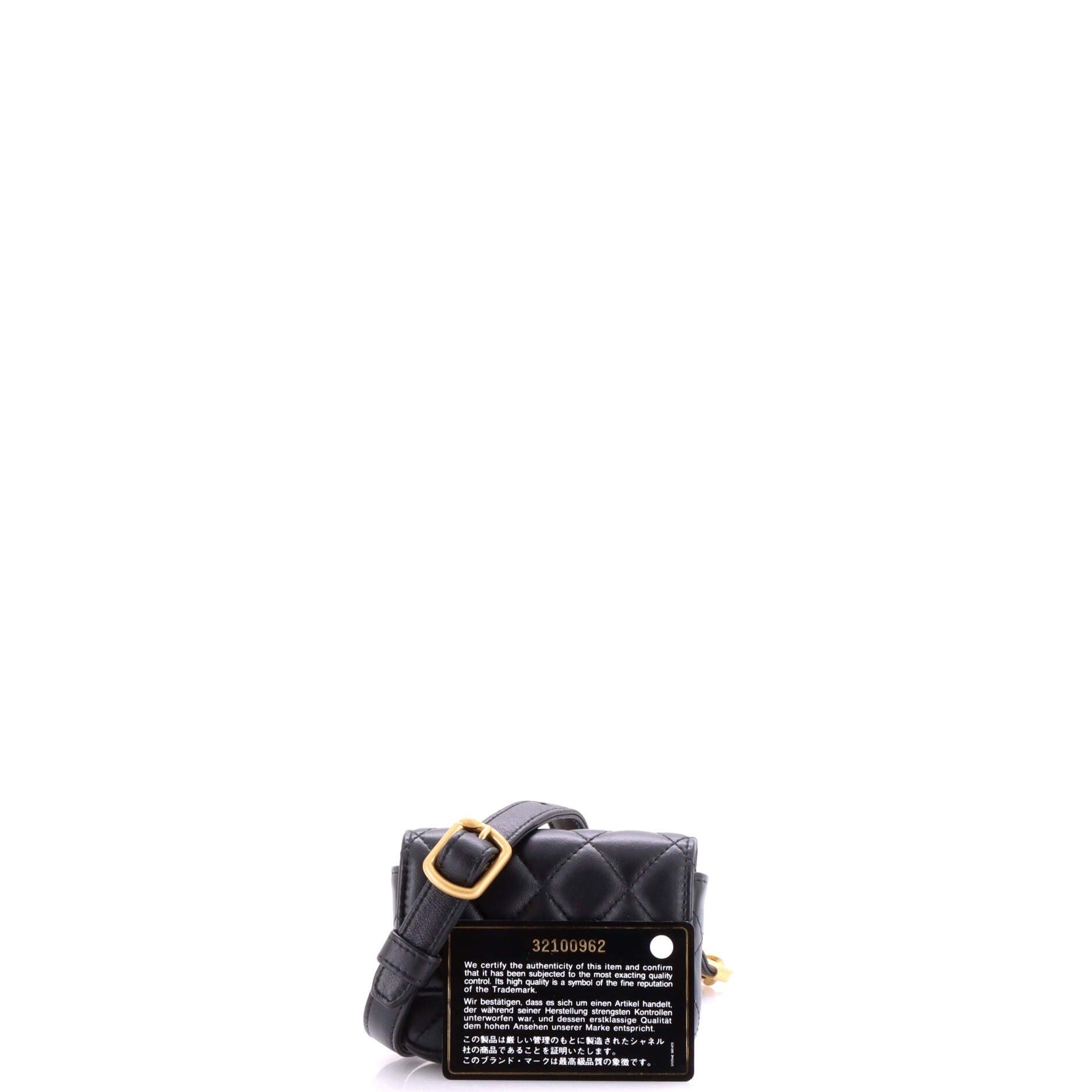 Chanel Lacquered Metal CC Flap Card Holder Belt Bag Size ONE SIZE - 2 Thumbnail