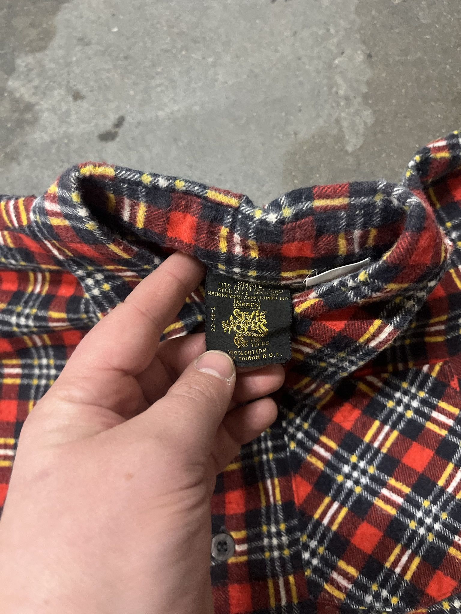 Carhartt × Flannel Vintage 1970s Flannel Shirt Size Small Size US S / EU 44-46 / 1 - 2 Thumbnail