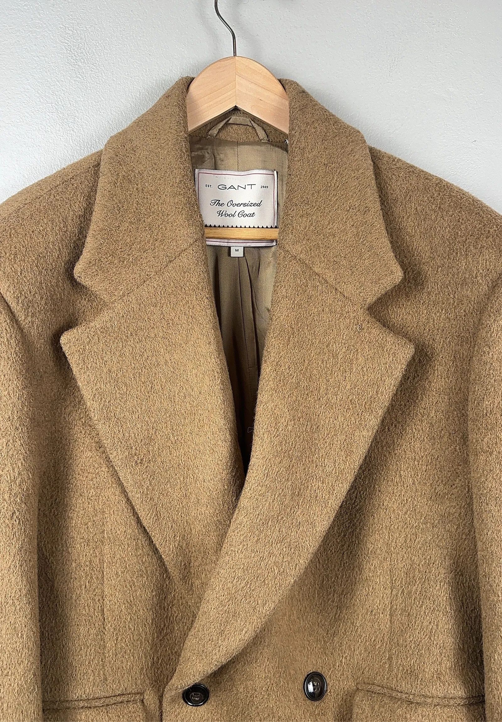 Gant Gant The Oversized Wool Goat Coat Size M / US 6-8 / IT 42-44 - 7 Thumbnail