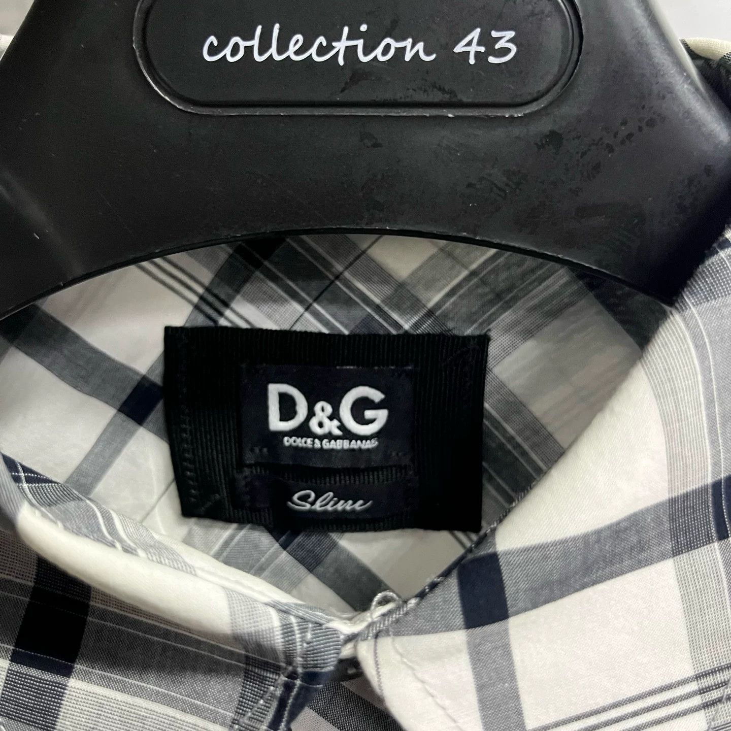 Dolce & Gabbana Dolce & Gabbana Casual Plaid White T-Shirt 48 Women Size XL / US 12-14 / IT 48-50 - 2 Thumbnail