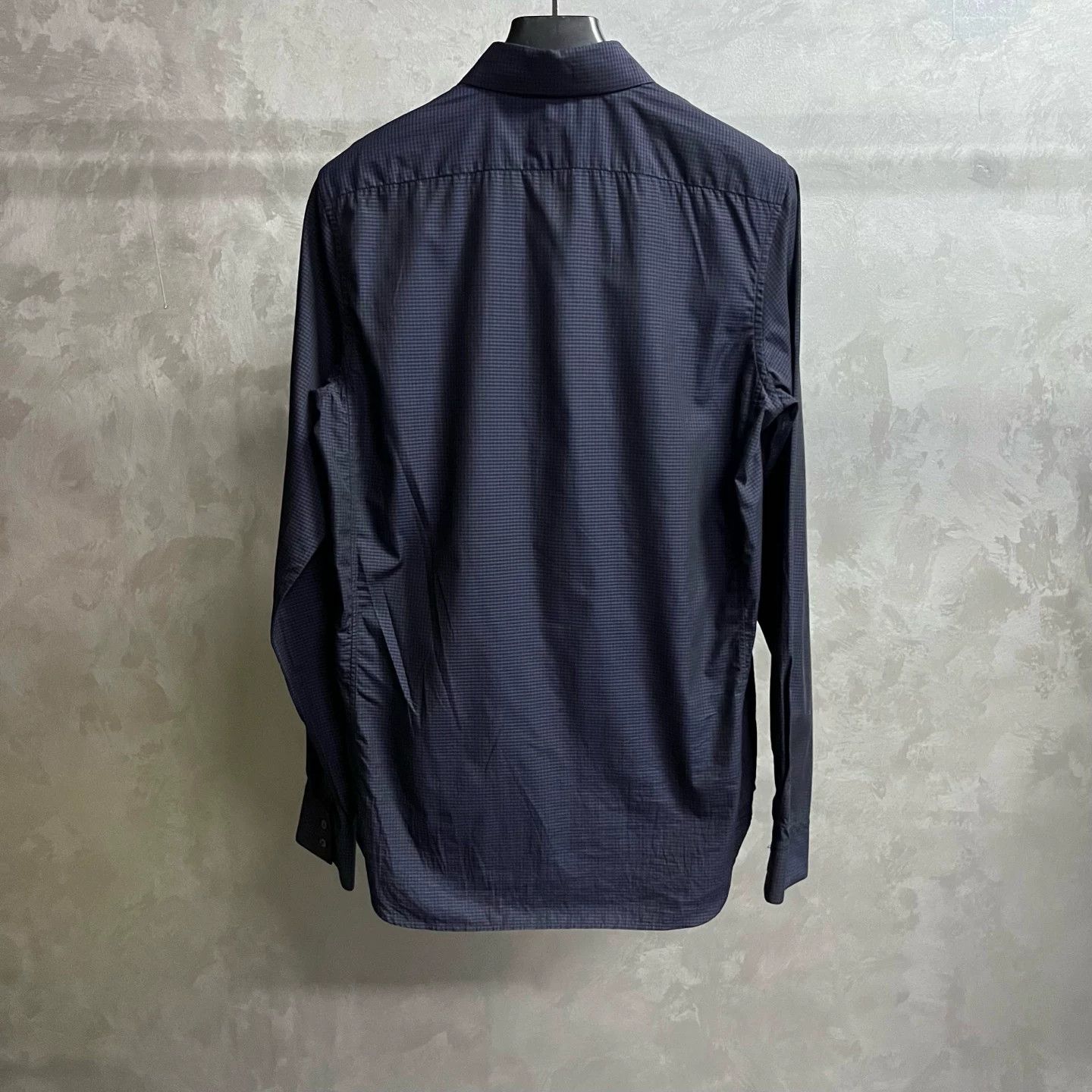 Jil Sander Jil Sander Plaid Blue Hoodie 39 Men Size US M / EU 48-50 / 2 - 5 Thumbnail