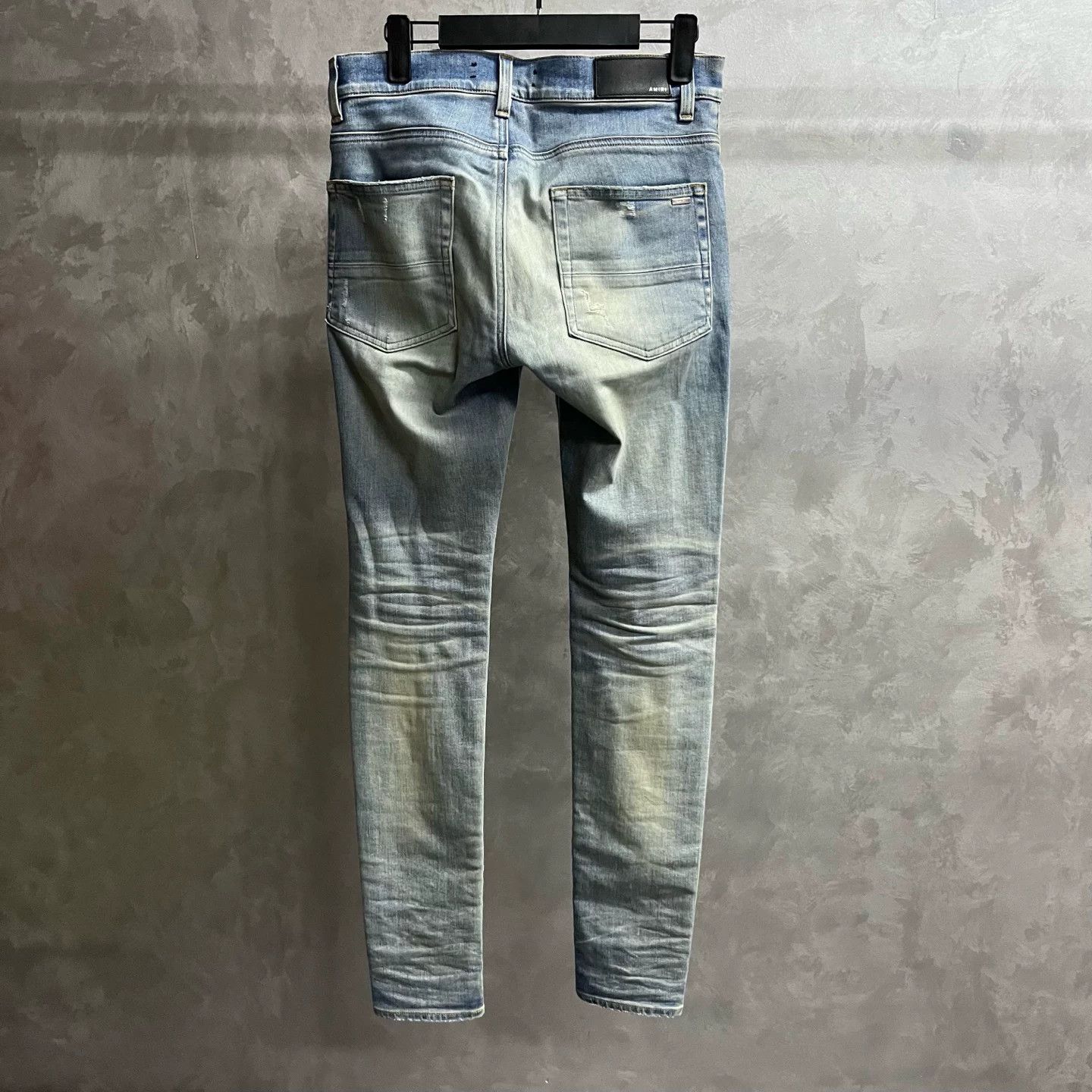 Amiri Amiri Slim Long Blue Hoodie 29 Men Size US XS / EU 42 / 0 - 6 Thumbnail